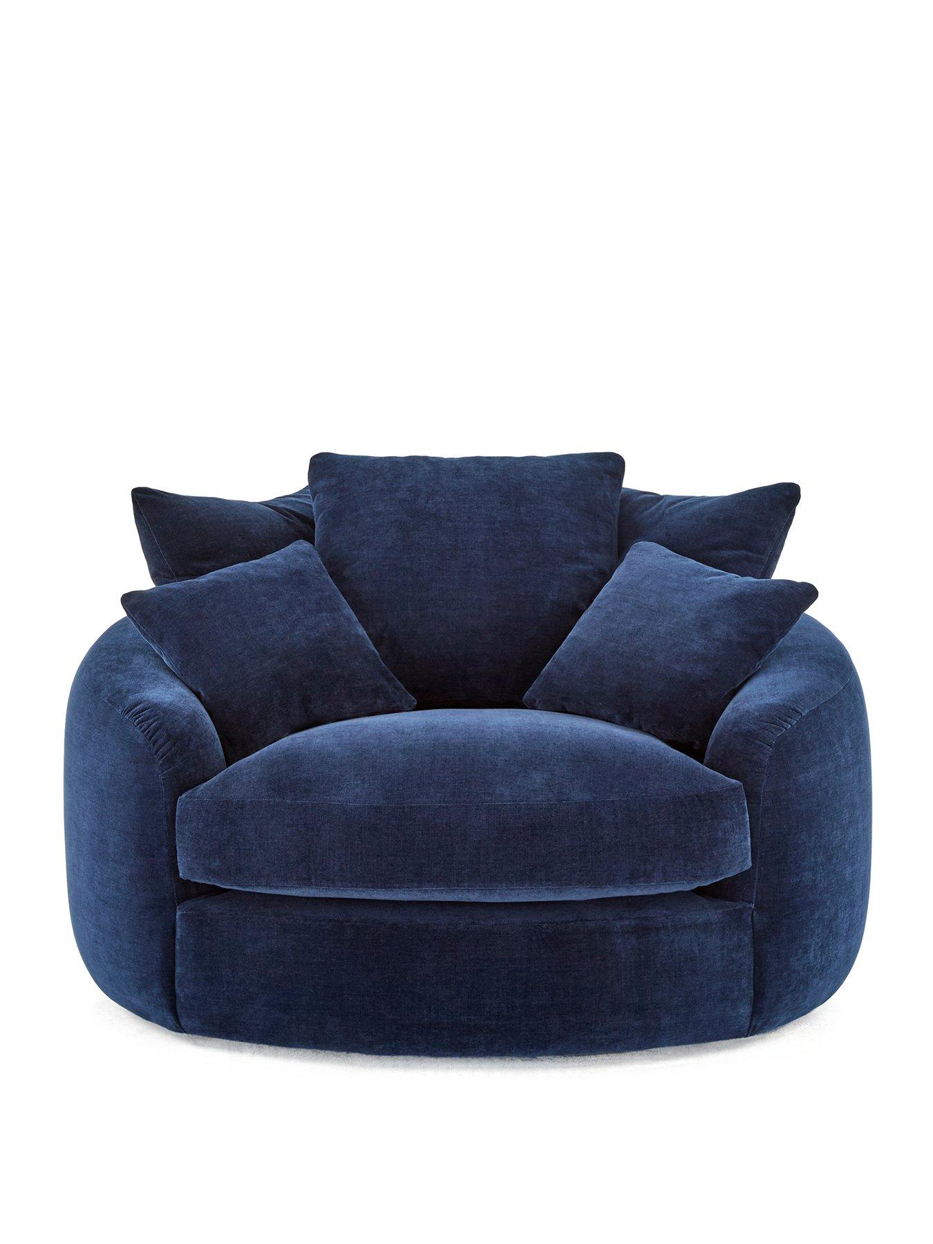 Image 2 of 7 of Very Home Lovise Fabric Snuggle Chair&nbsp;- Made to Order in the UK