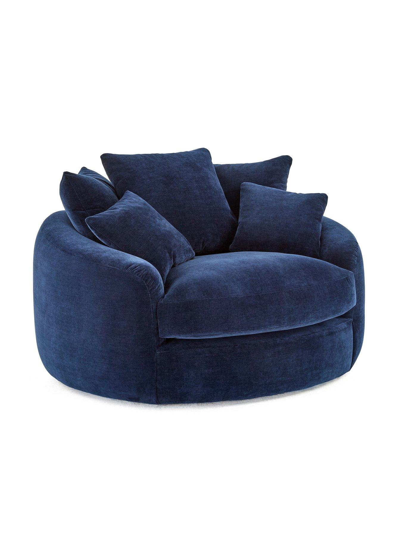 Image 3 of 7 of Very Home Lovise Fabric Snuggle Chair&nbsp;- Made to Order in the UK
