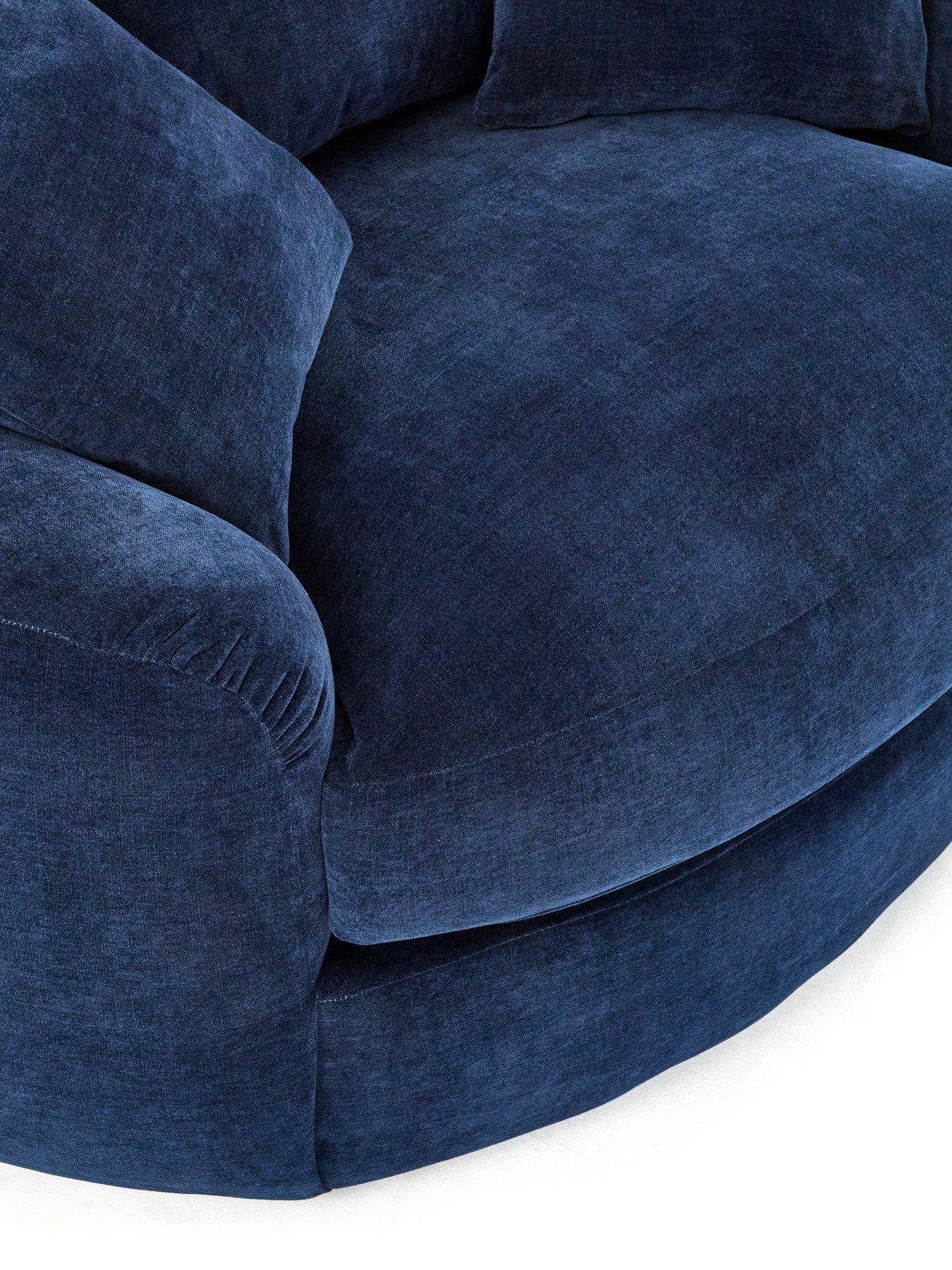 Image 4 of 7 of Very Home Lovise Fabric Snuggle Chair&nbsp;- Made to Order in the UK