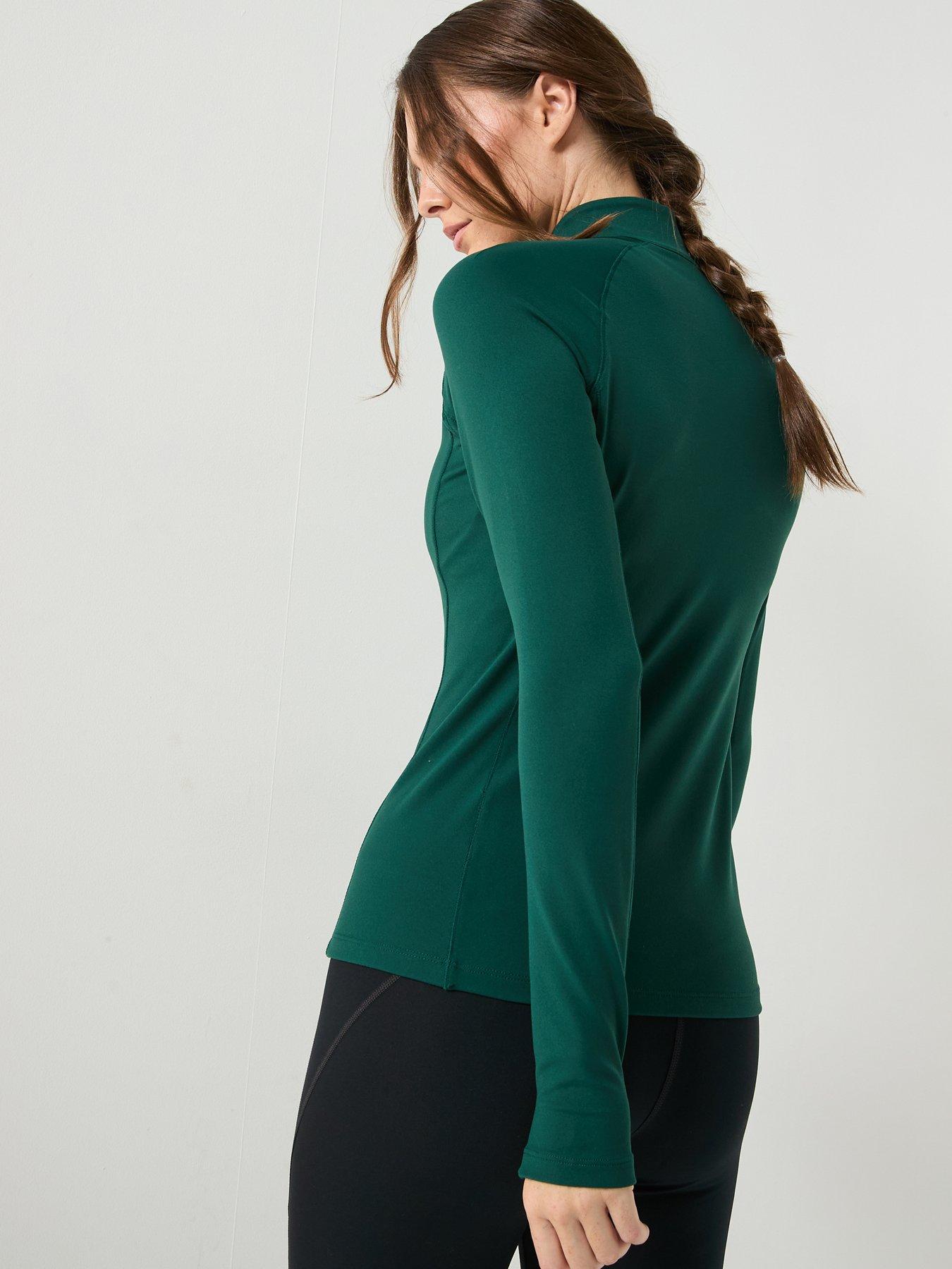 gym-coffee-womens-training-relentless-14-zip-greenstillFront