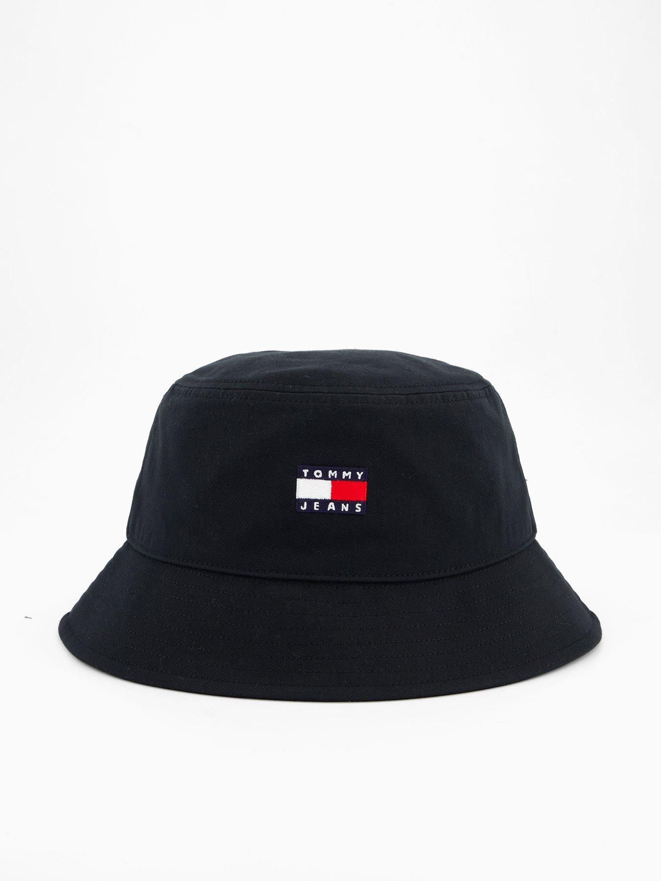 Image 1 of 4 of Tommy Jeans Heritage Entry Bucket Hat - Black