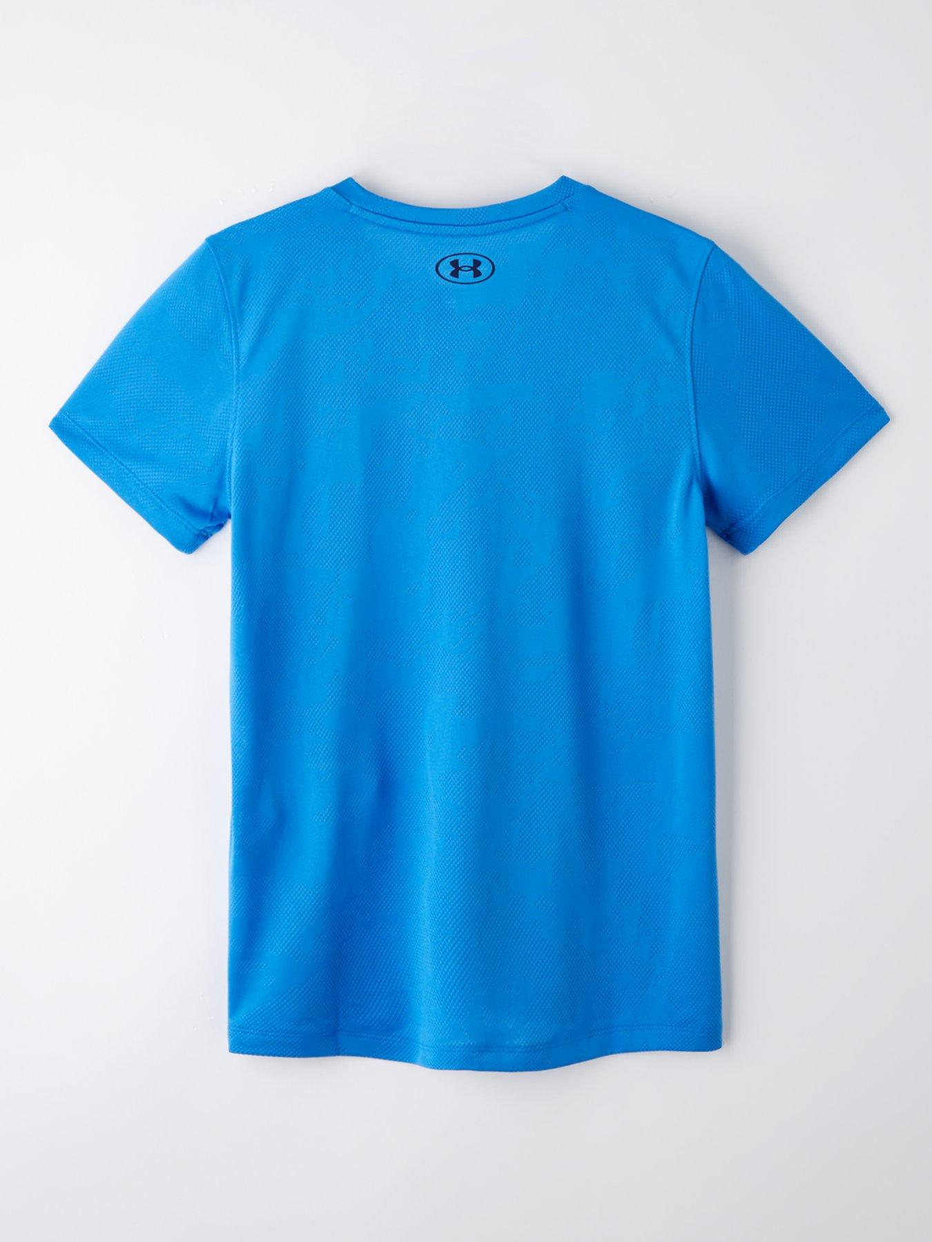 under-armour-junior-boys-training-tech-vent-jacquard-t-shirt-blueback