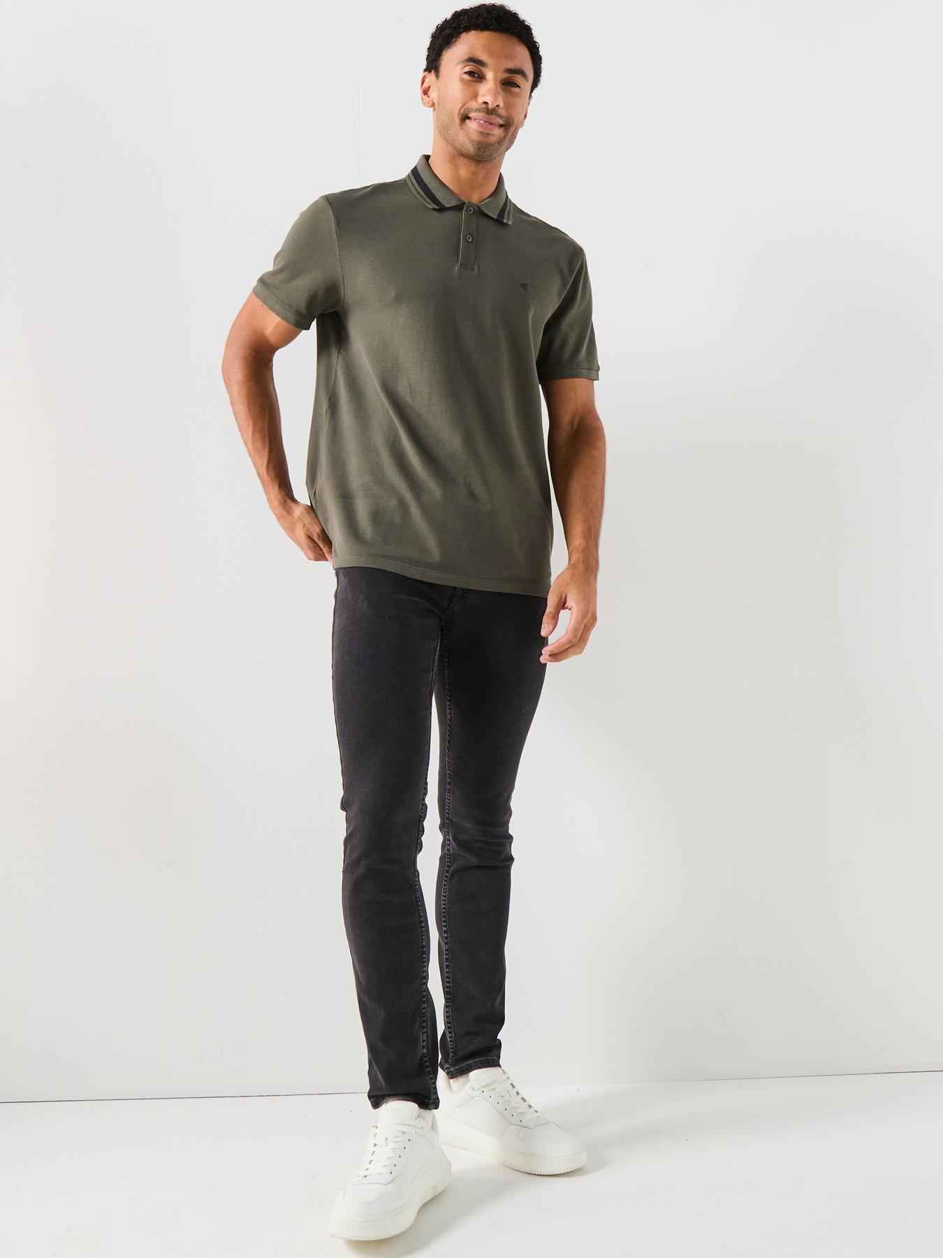 Image 6 of 6 of Calvin Klein Jeans Skinny Fit Jeans - Brown