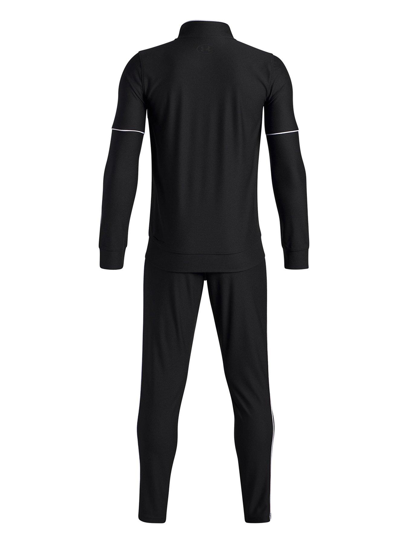 Image 2 of 2 of UNDER ARMOUR Boys Challenger Full-Zip 2-Piece Tracksuit - Black/White