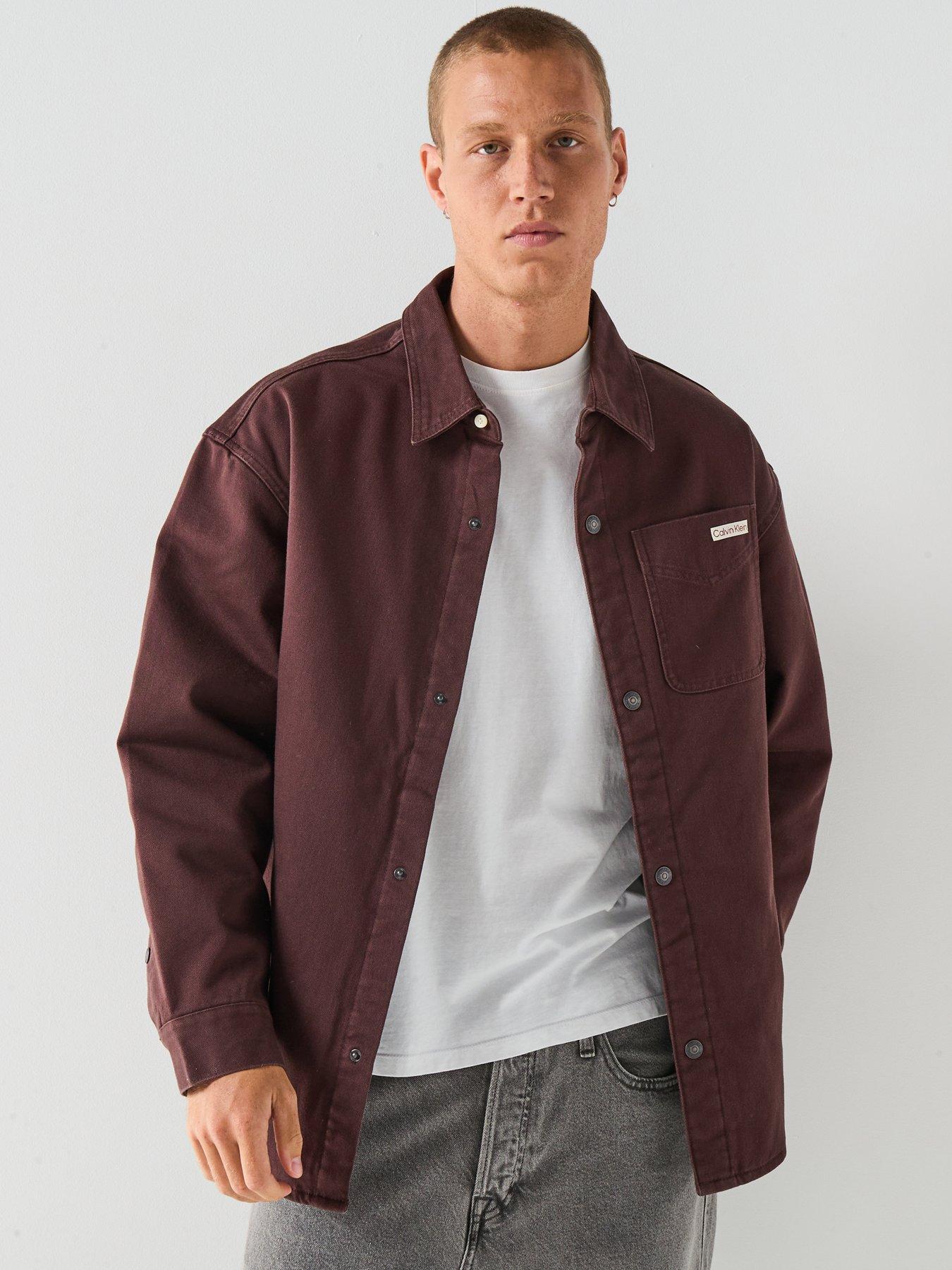 calvin-klein-jeans-90s-padded-overshirt-dark-brown