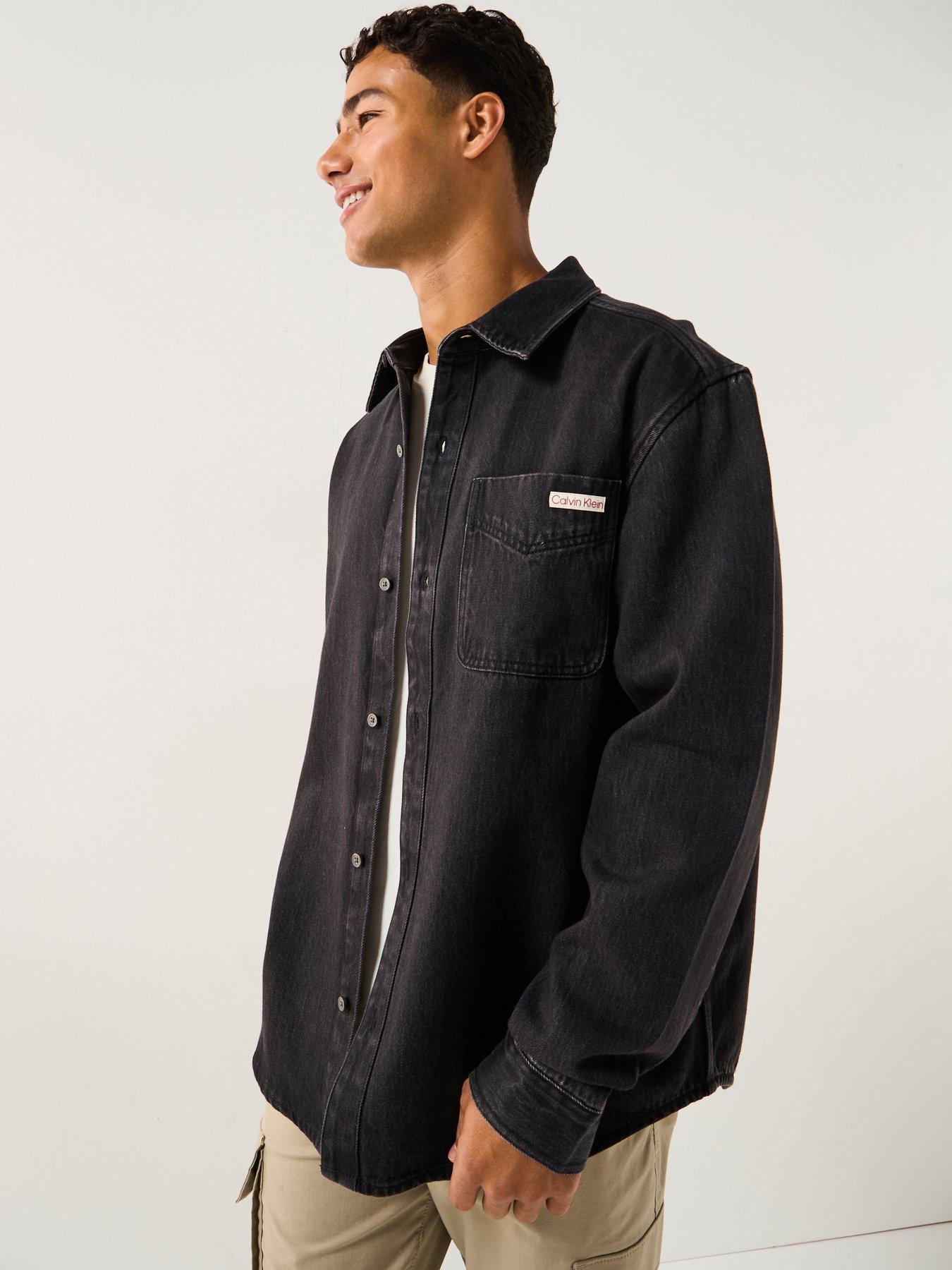 Calvin Klein Jeans Classic Denim Shirt - Black