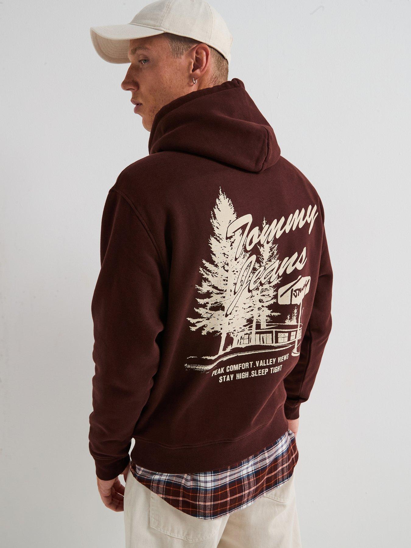 tommy-jeans-relaxed-novelty-graphic-hoodie-brownfront