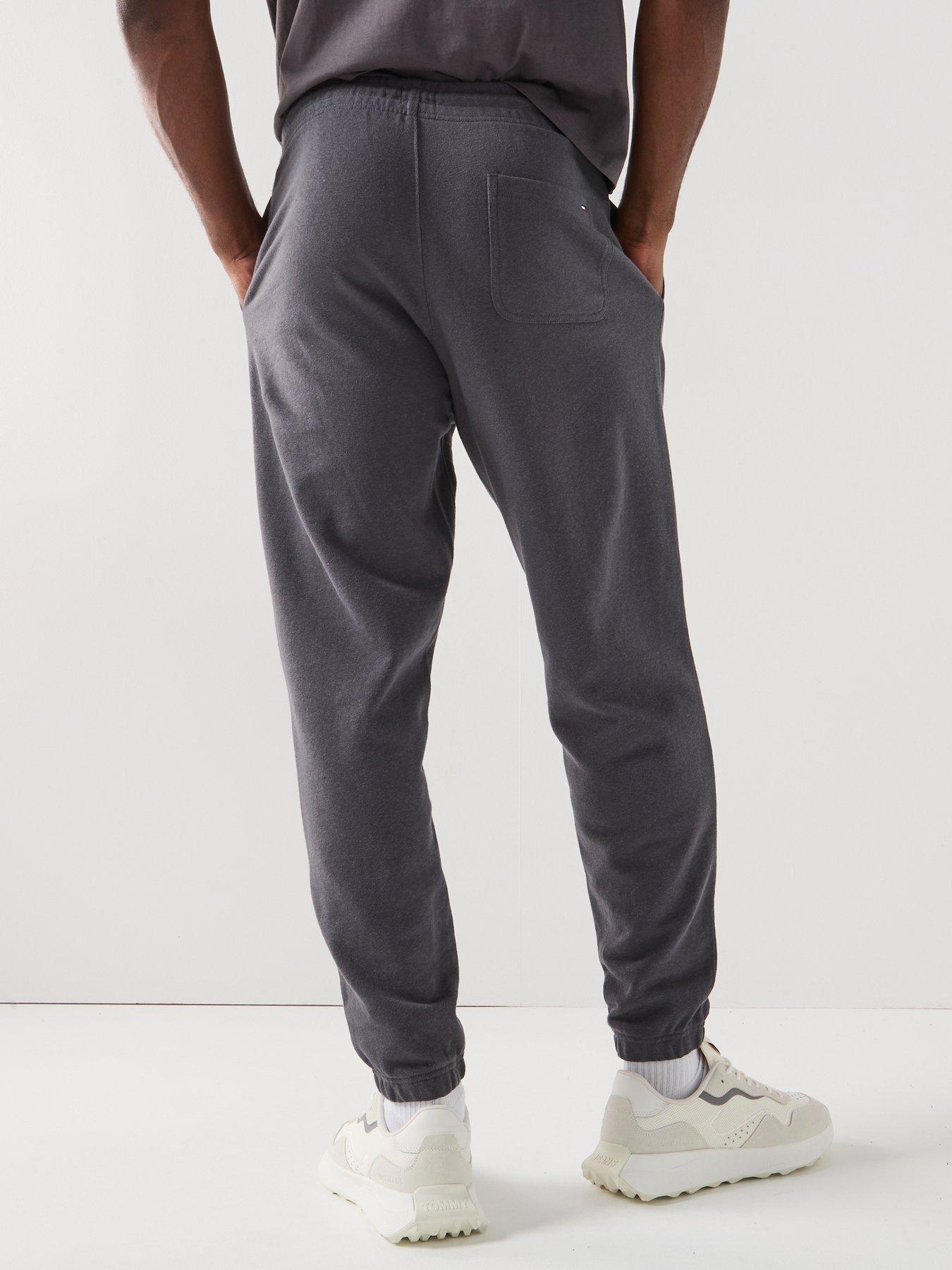 Image 2 of 6 of Tommy Jeans Regular Fit Cuffed Joggers - Black