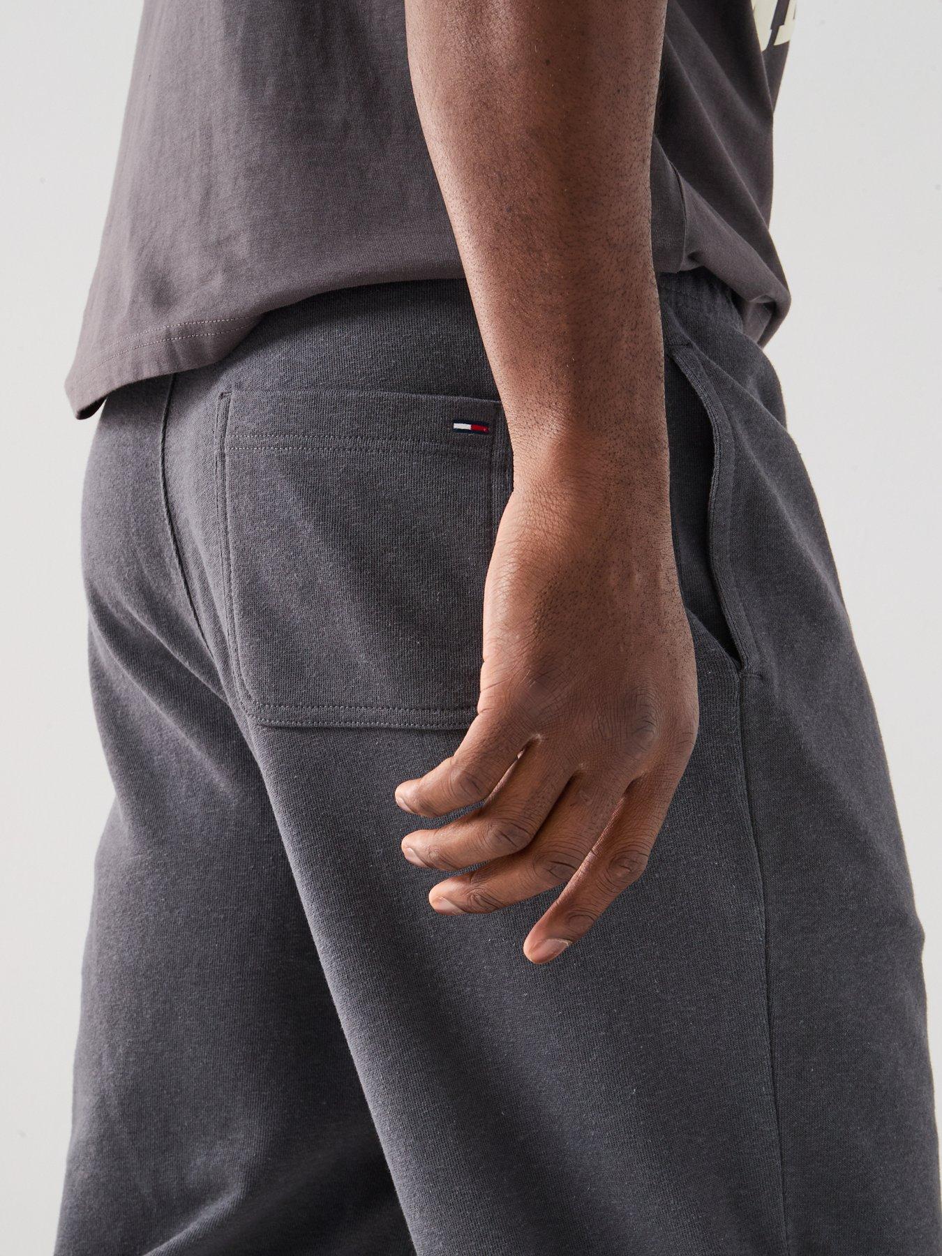 Image 5 of 6 of Tommy Jeans Regular Fit Cuffed Joggers - Black
