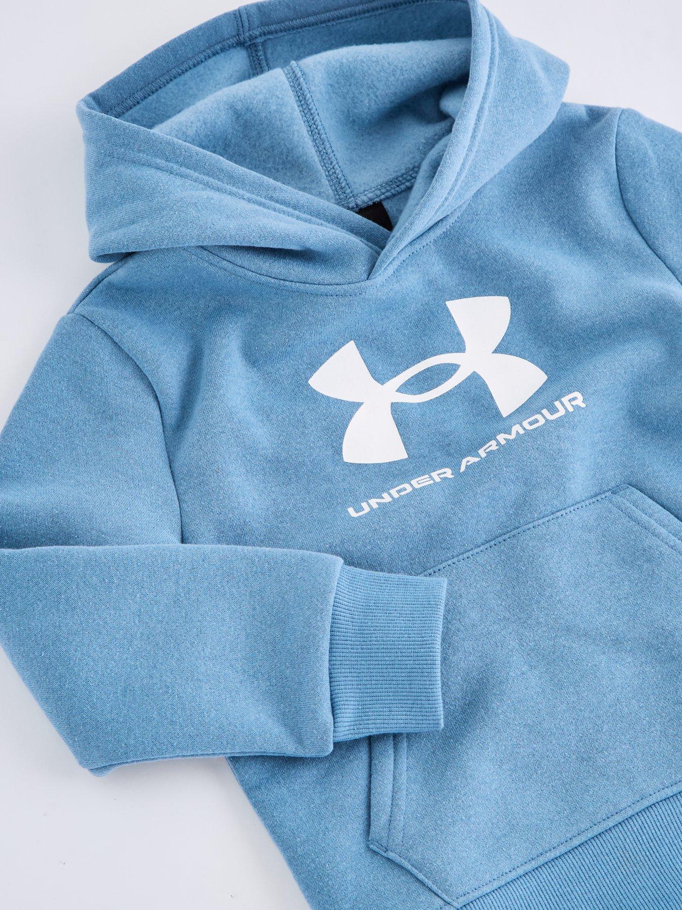 under-armour-boys-logo-hoodie-set-bluedetail