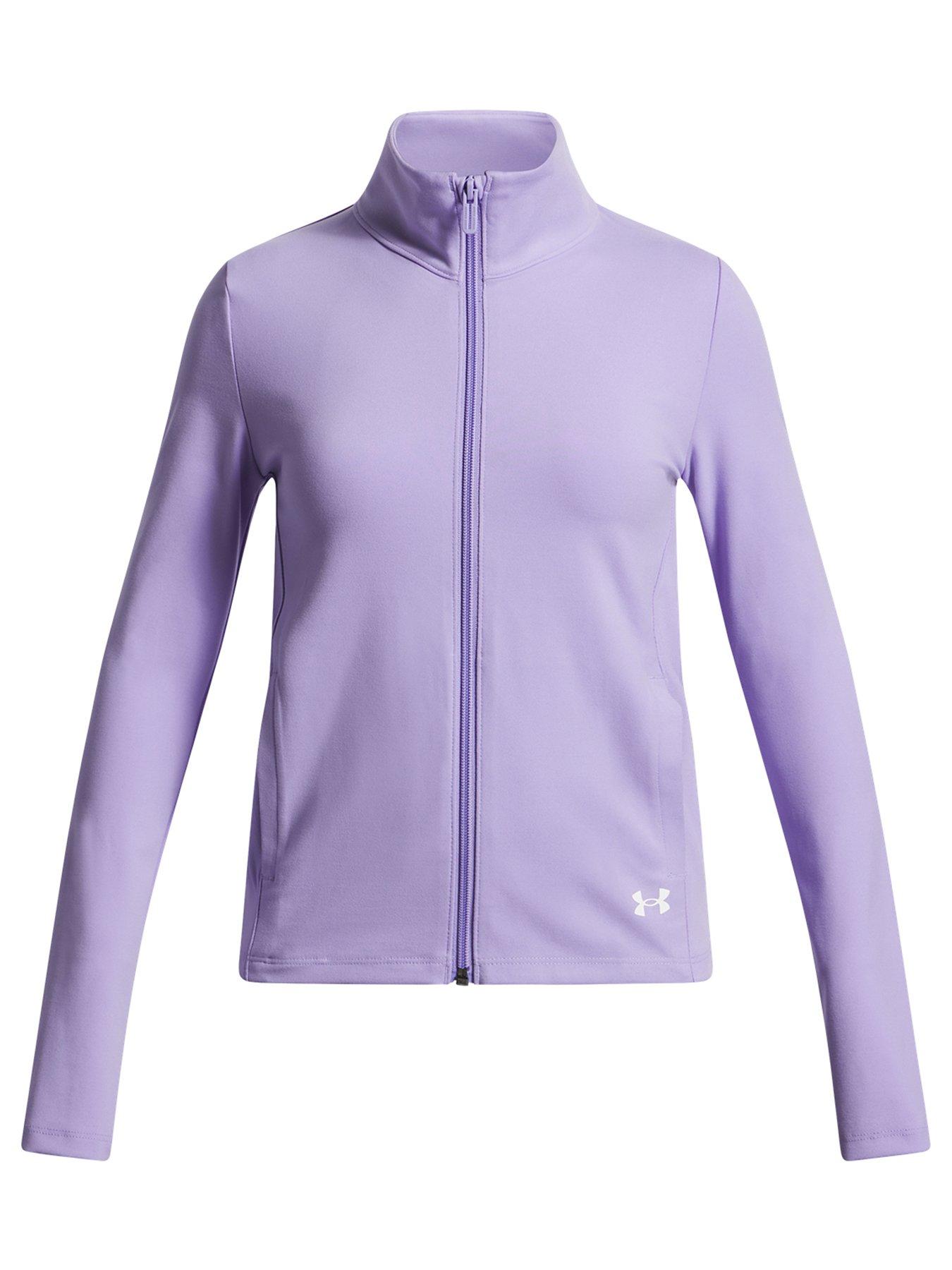 UNDER ARMOUR Junior Girls Training Motion Jacket - Purple