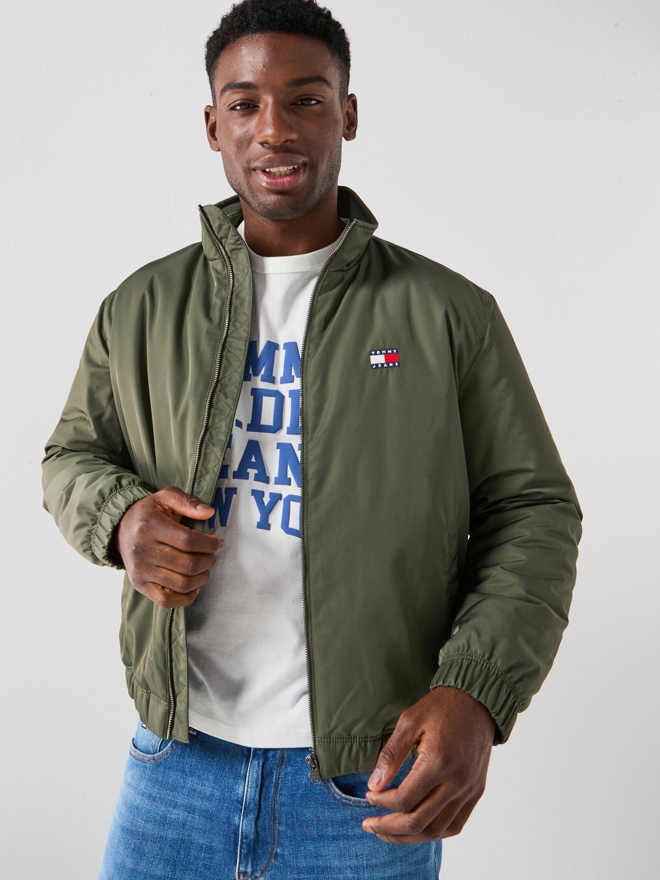 Tommy Jeans Essential Padded Harrington Jacket - Green