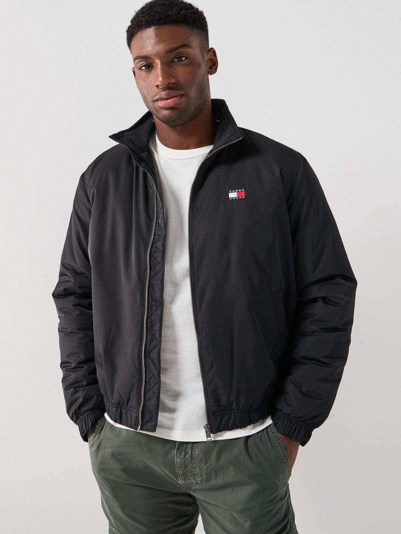 Tommy Jeans Essential Padded Harrington Jacket - Black
