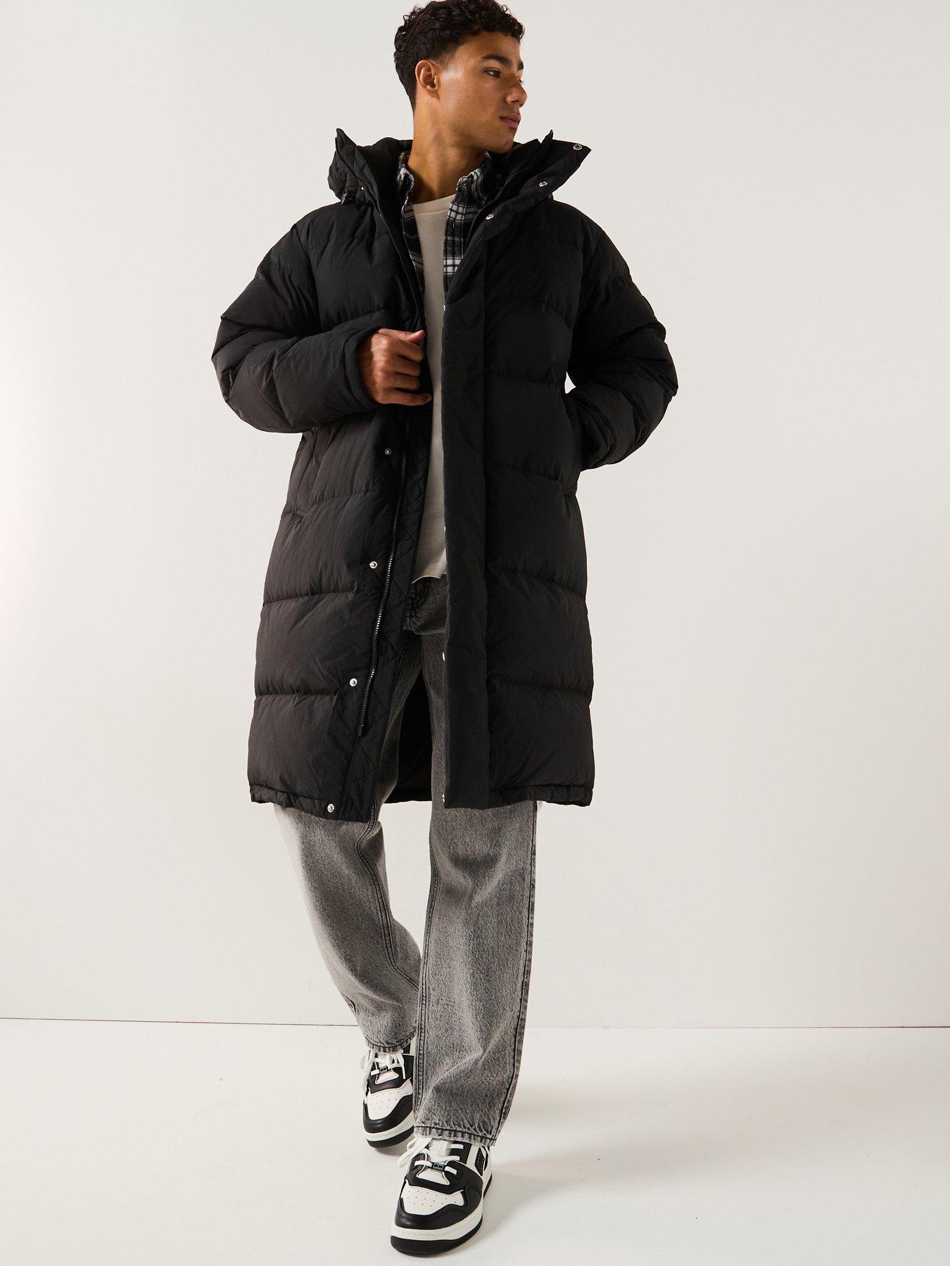 tommy-jeans-hooded-down-maxi-parka-coat-blackfront