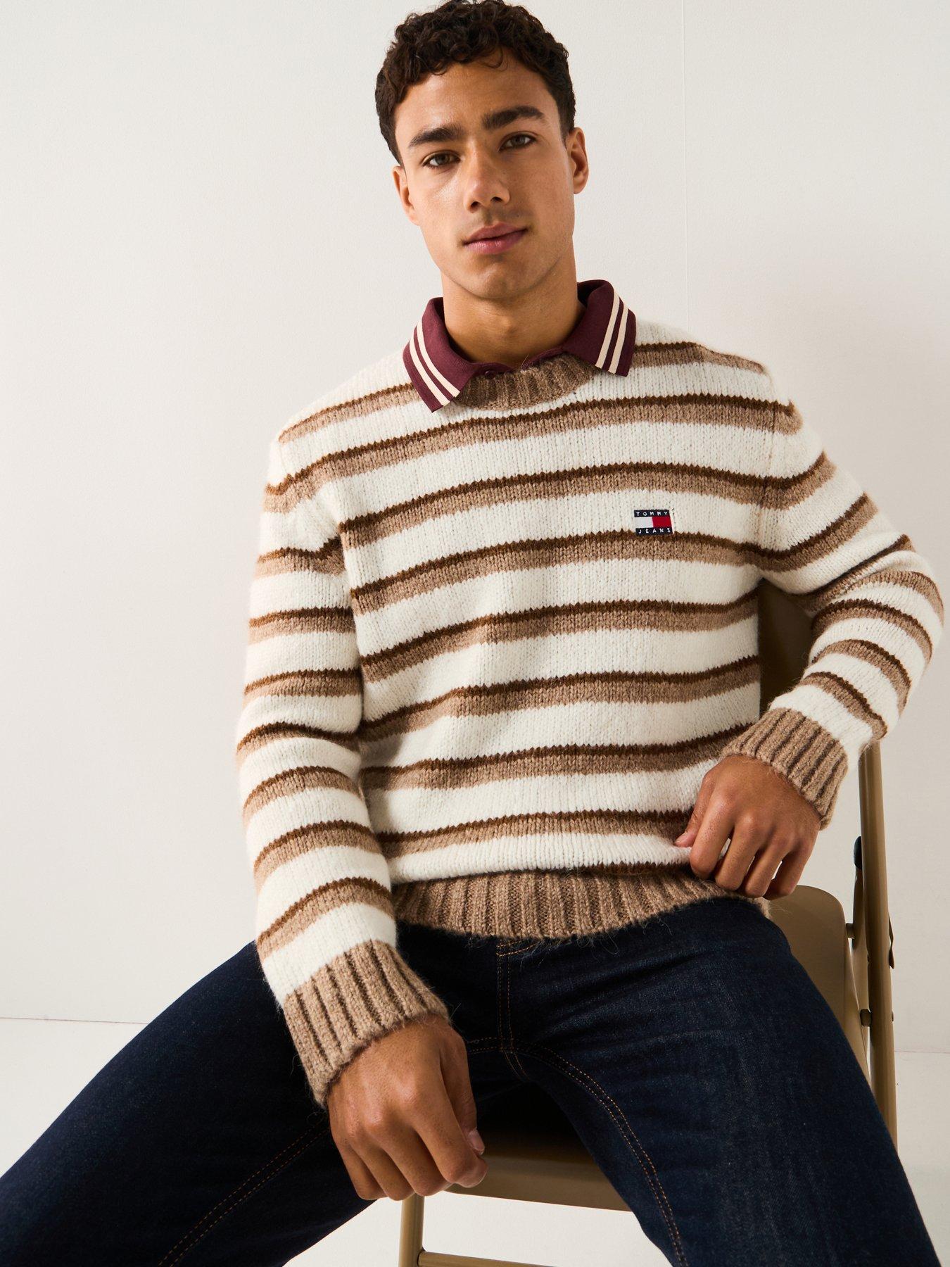 tommy-jeans-regular-stripe-badge-knitted-jumper-beige
