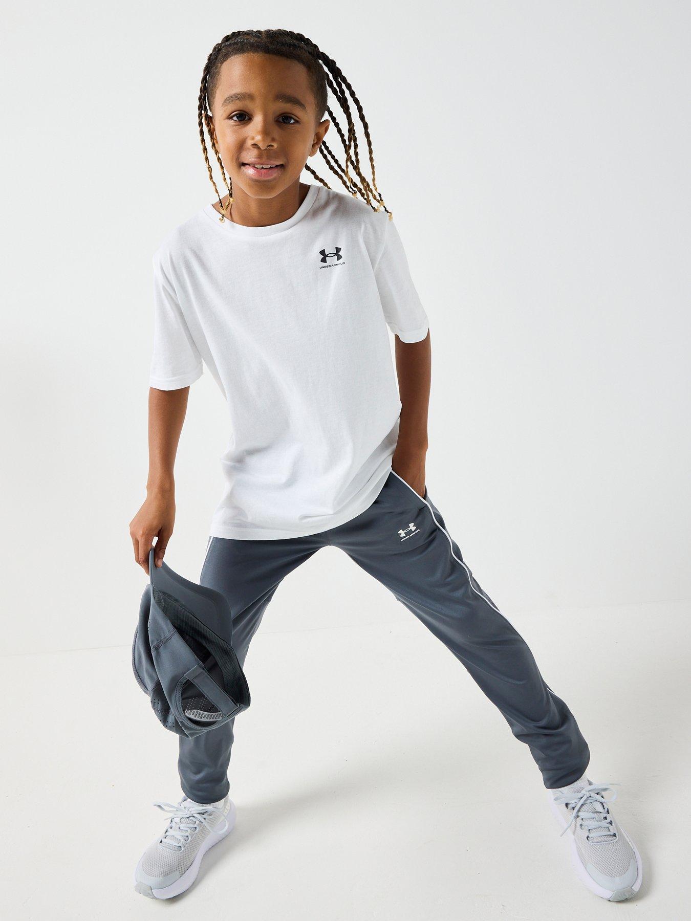 Image 5 of 6 of UNDER ARMOUR Junior Boys Challenger Training Pants - Grey