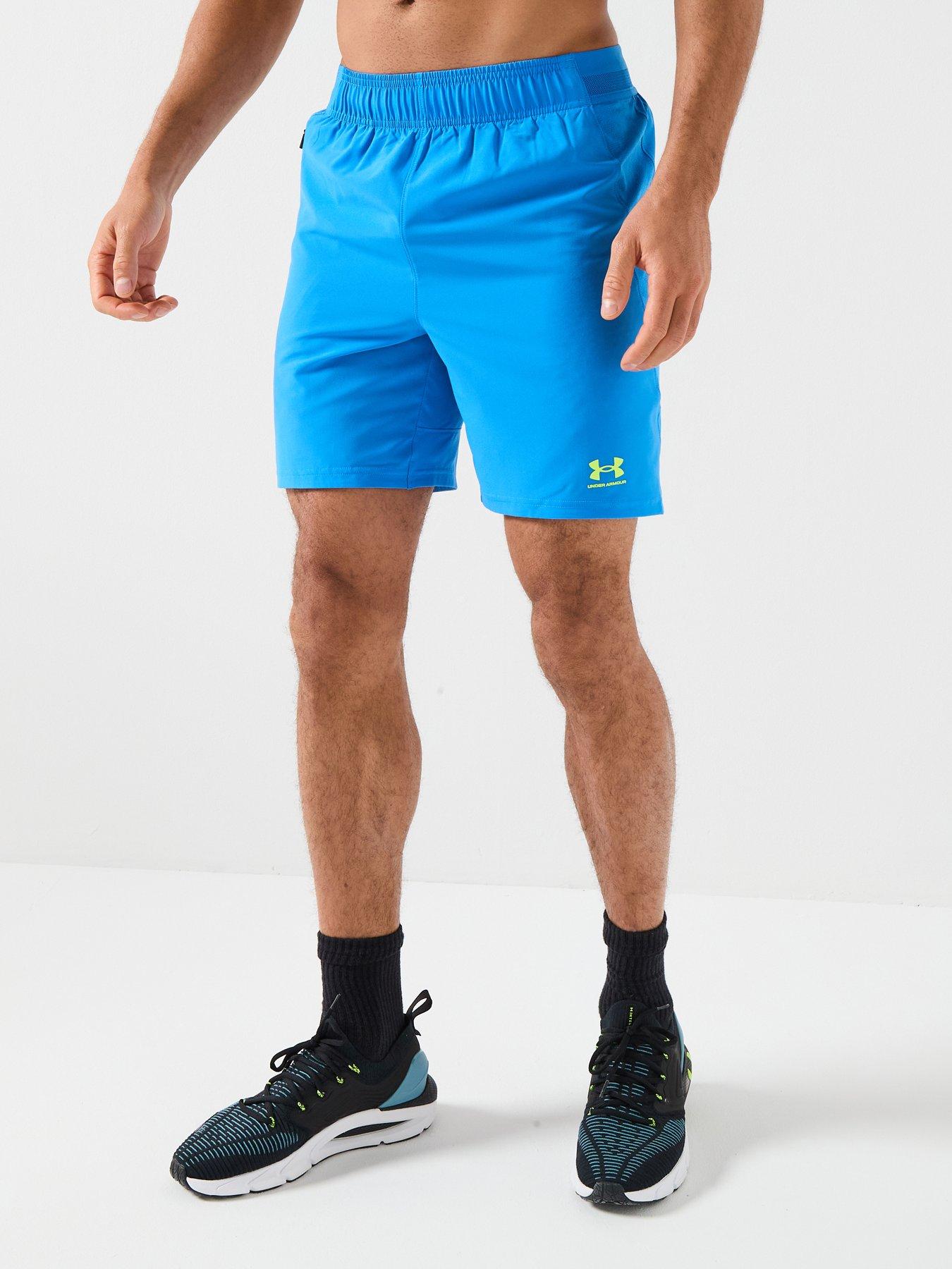 UNDER ARMOUR Mens Challenger Pro Shorts - Blue