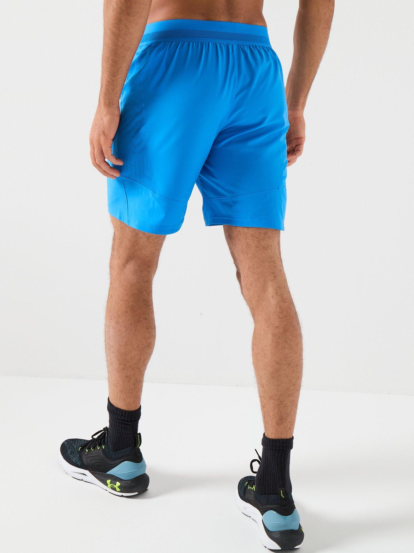 under-armour-mens-challenger-pro-shorts-bluestillFront