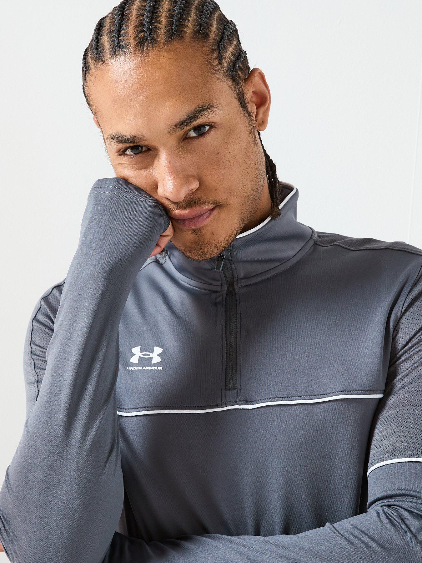 under-armour-mens-challenger-training-14-zip-top-greyoutfit