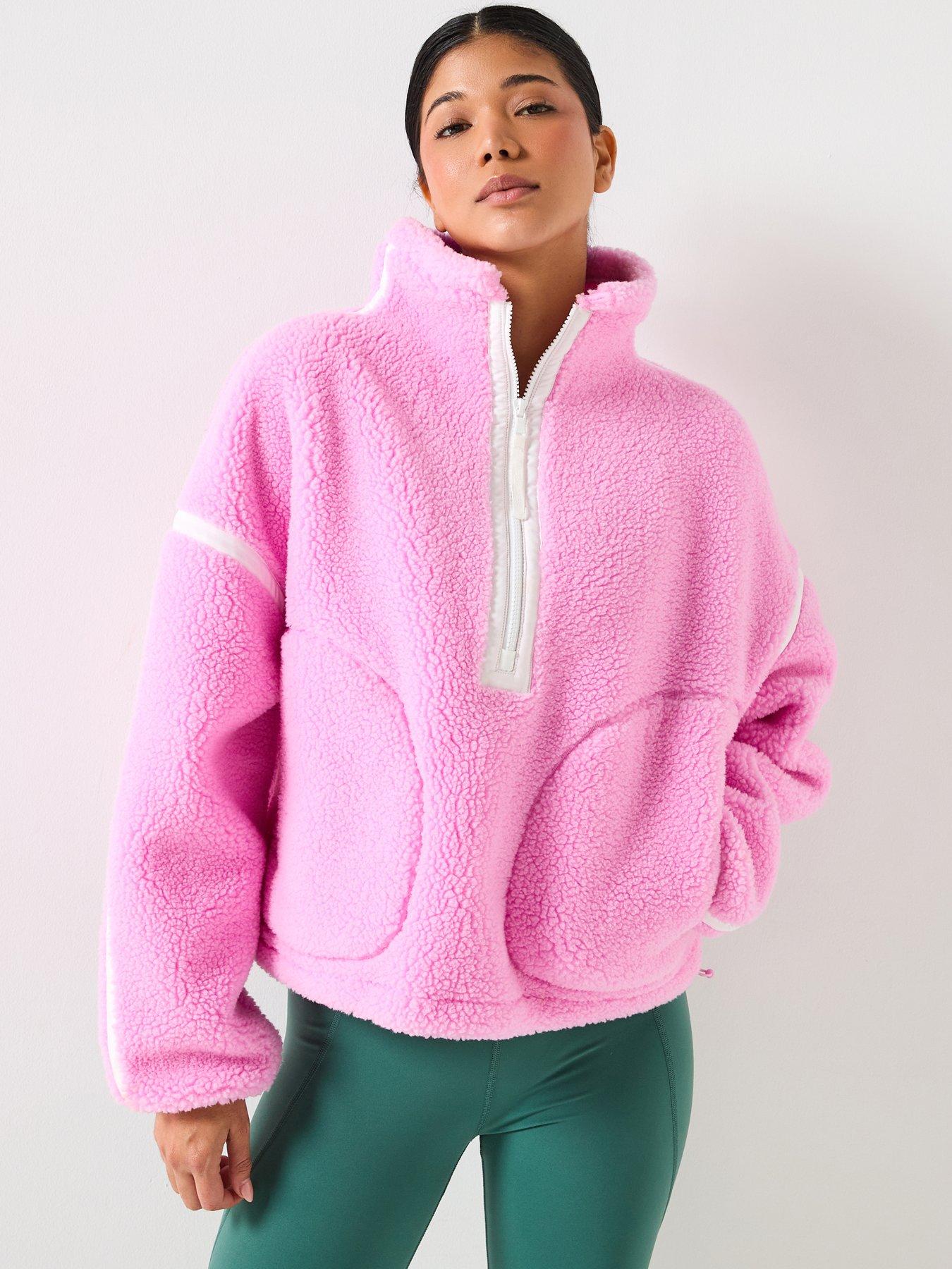 gym-coffee-womens-training-industry-half-zip-pink