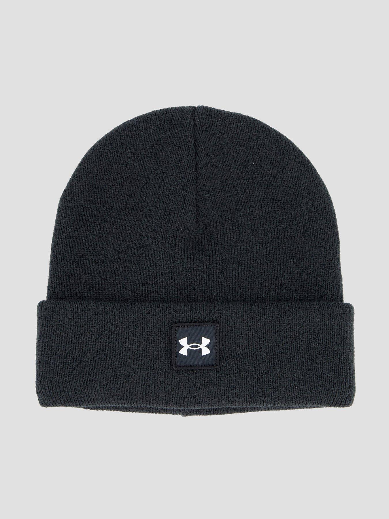 UNDER ARMOUR Junior Boys Halftime Beanie Hat - Black