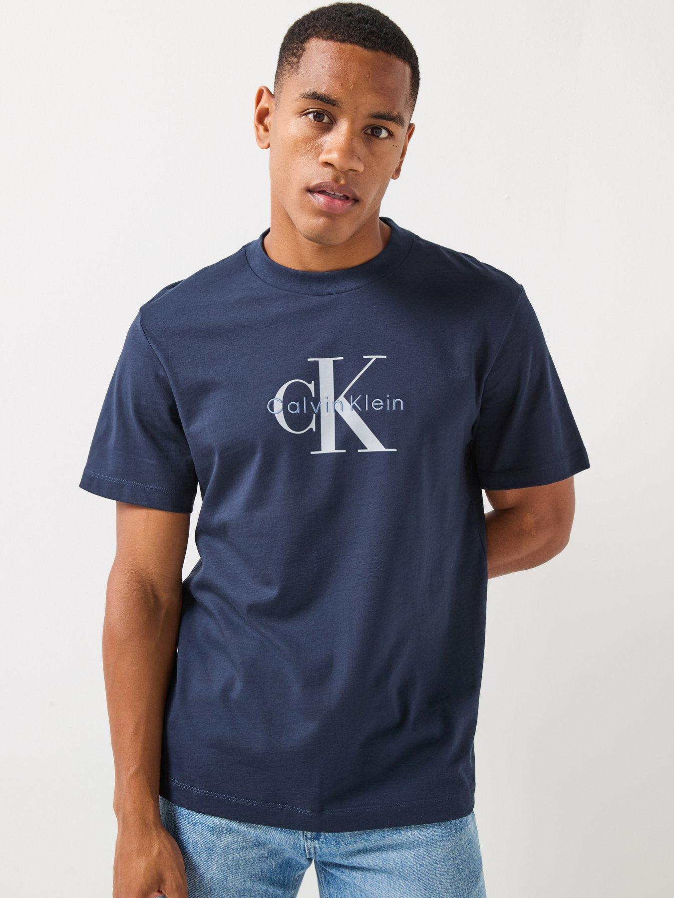 Calvin Klein Jeans Monologo T-Shirt - Brown