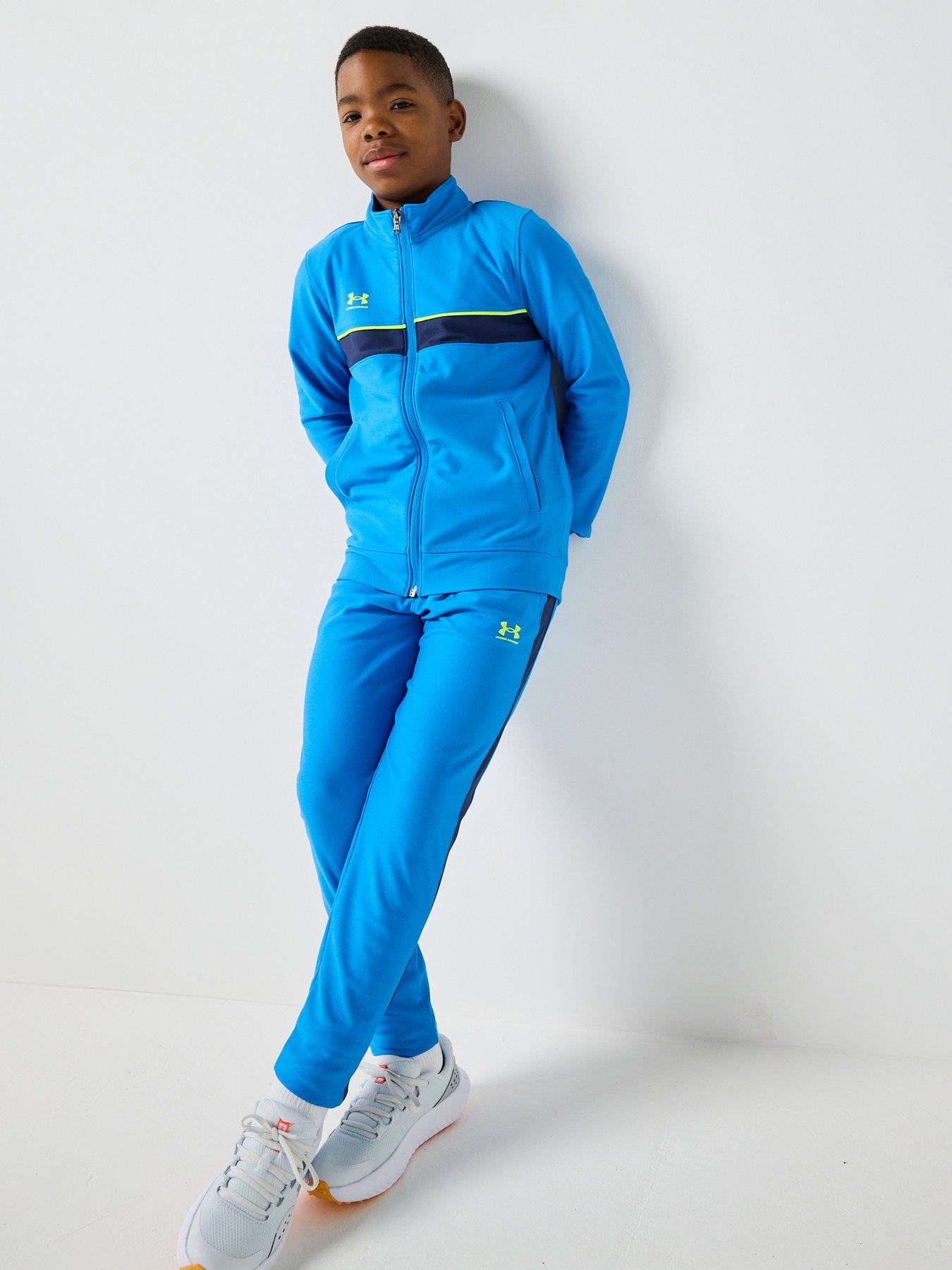 UNDER ARMOUR Junior Boys Challenger Tracksuit - Blue