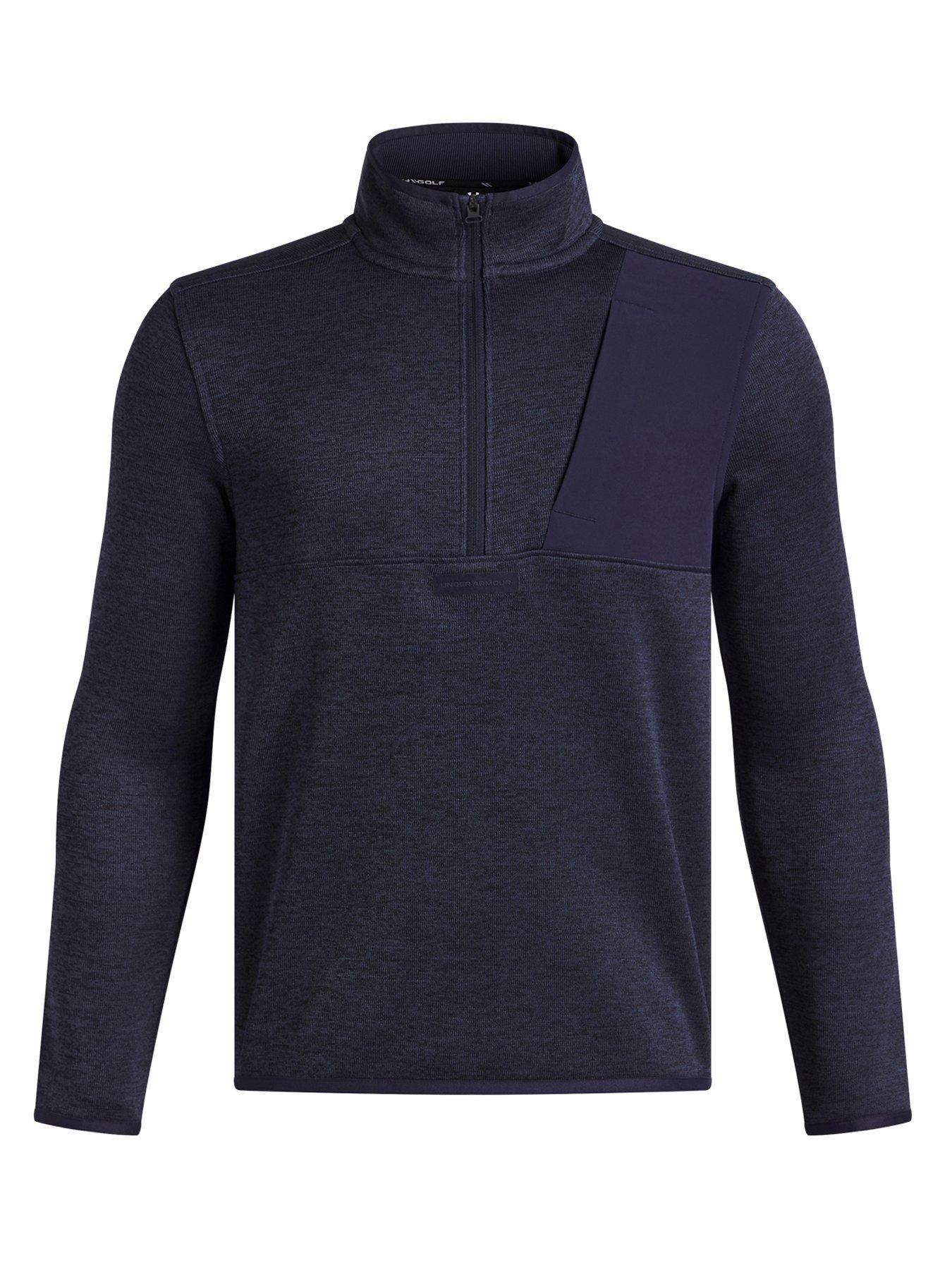 under-armour-junior-boys-golf-drive-hybrid-storm-12-zip-top-navy