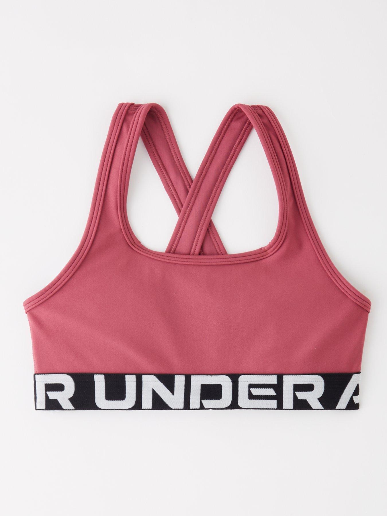 under-armour-junior-girls-training-crossback-bra-burgundy