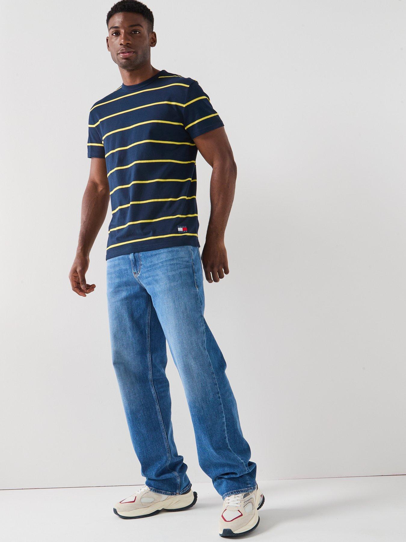tommy-jeans-textured-stripe-badge-t-shirt-navyback