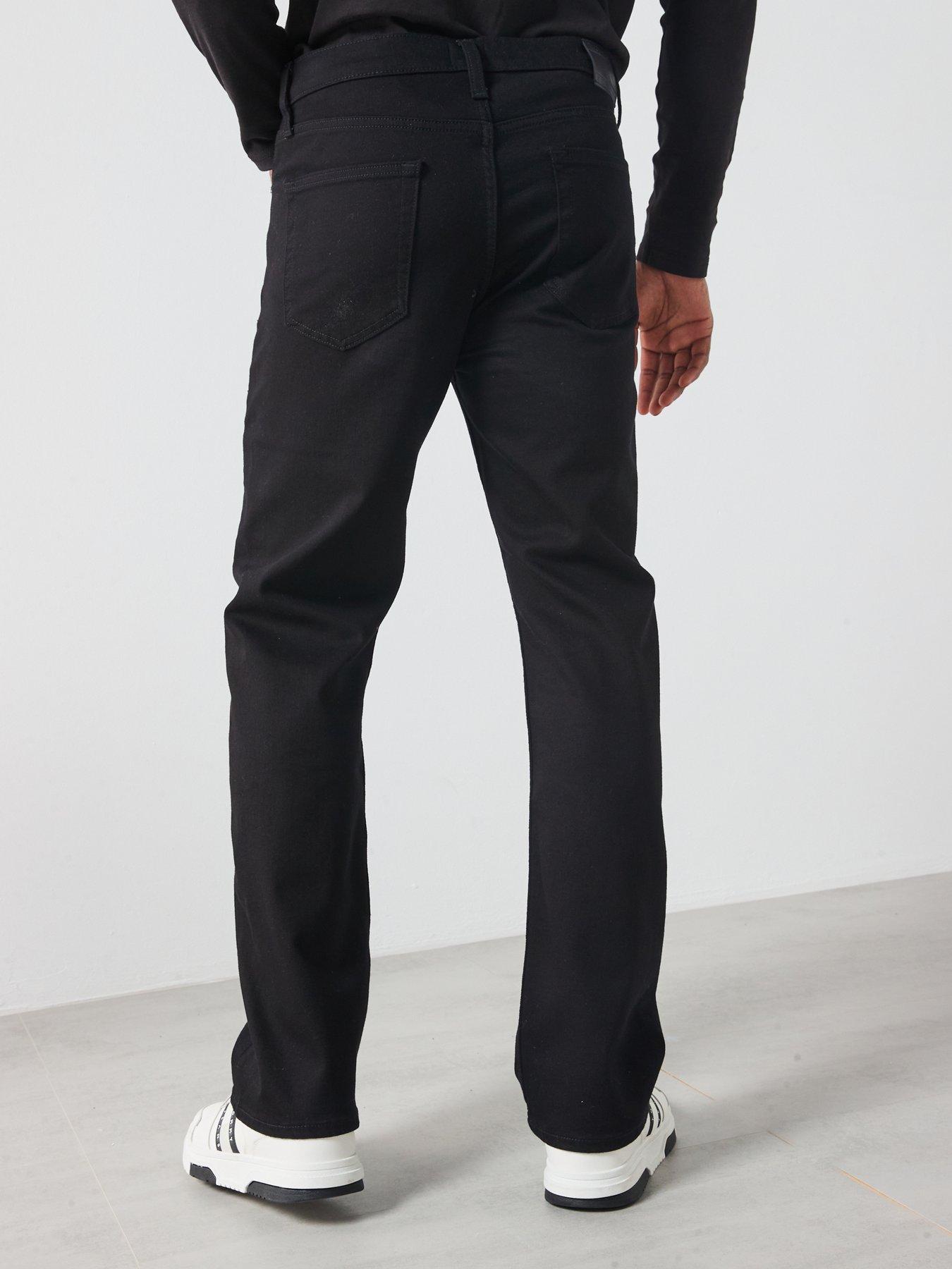 Image 2 of 6 of Tommy Jeans Otis Regular Straight Fit - Black