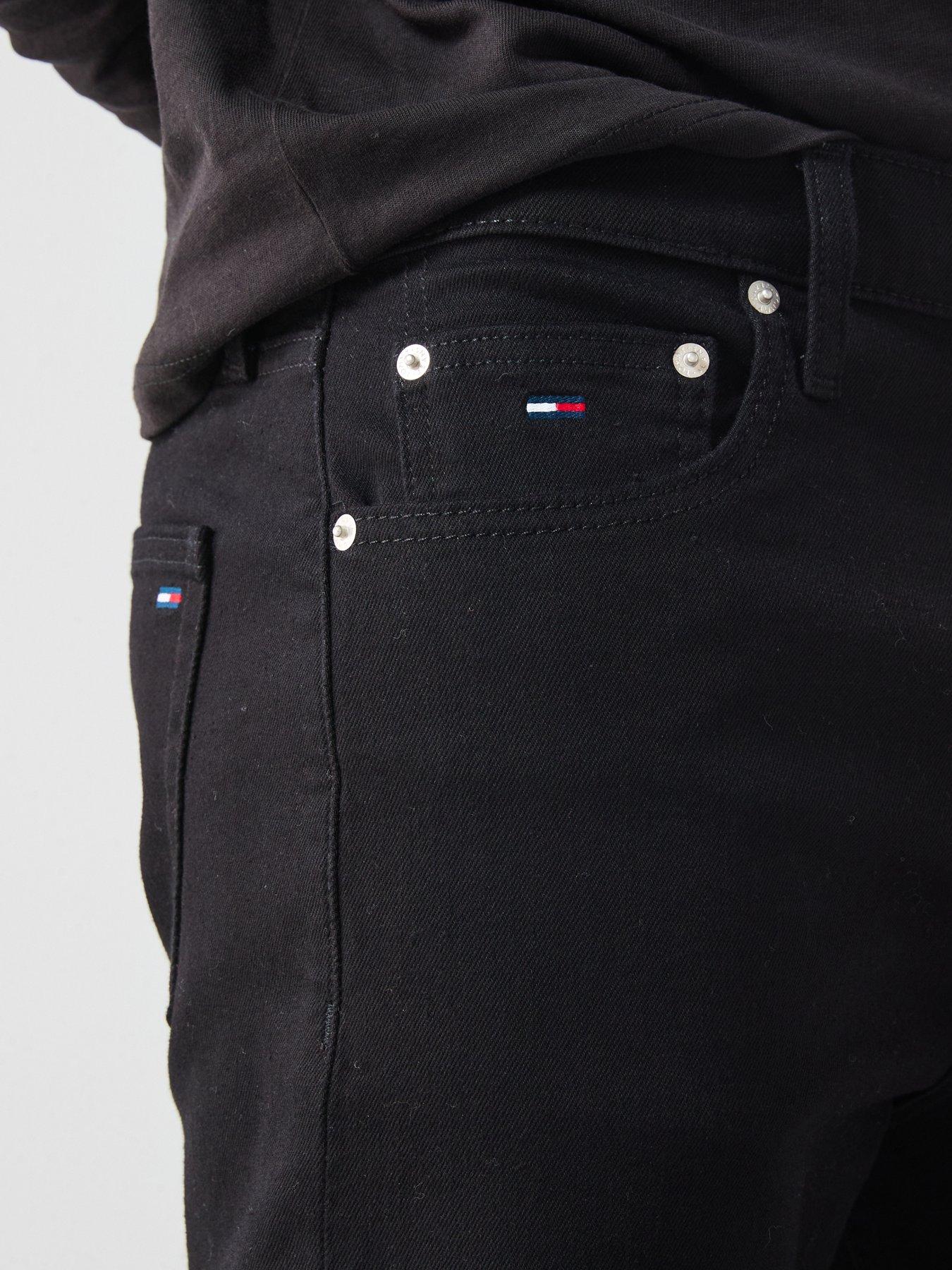 Image 5 of 6 of Tommy Jeans Otis Regular Straight Fit - Black