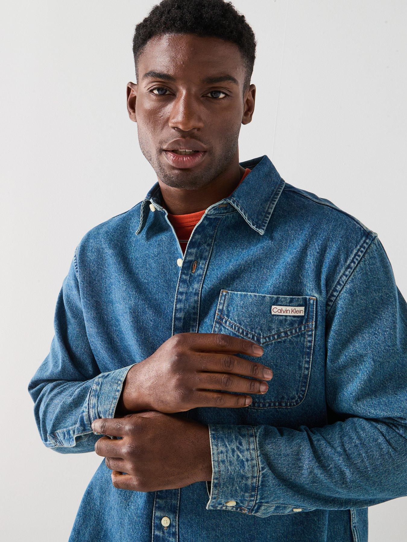 calvin-klein-jeans-calvin-klein-jeans-classic-harbour-denim-shirt-bluedetail