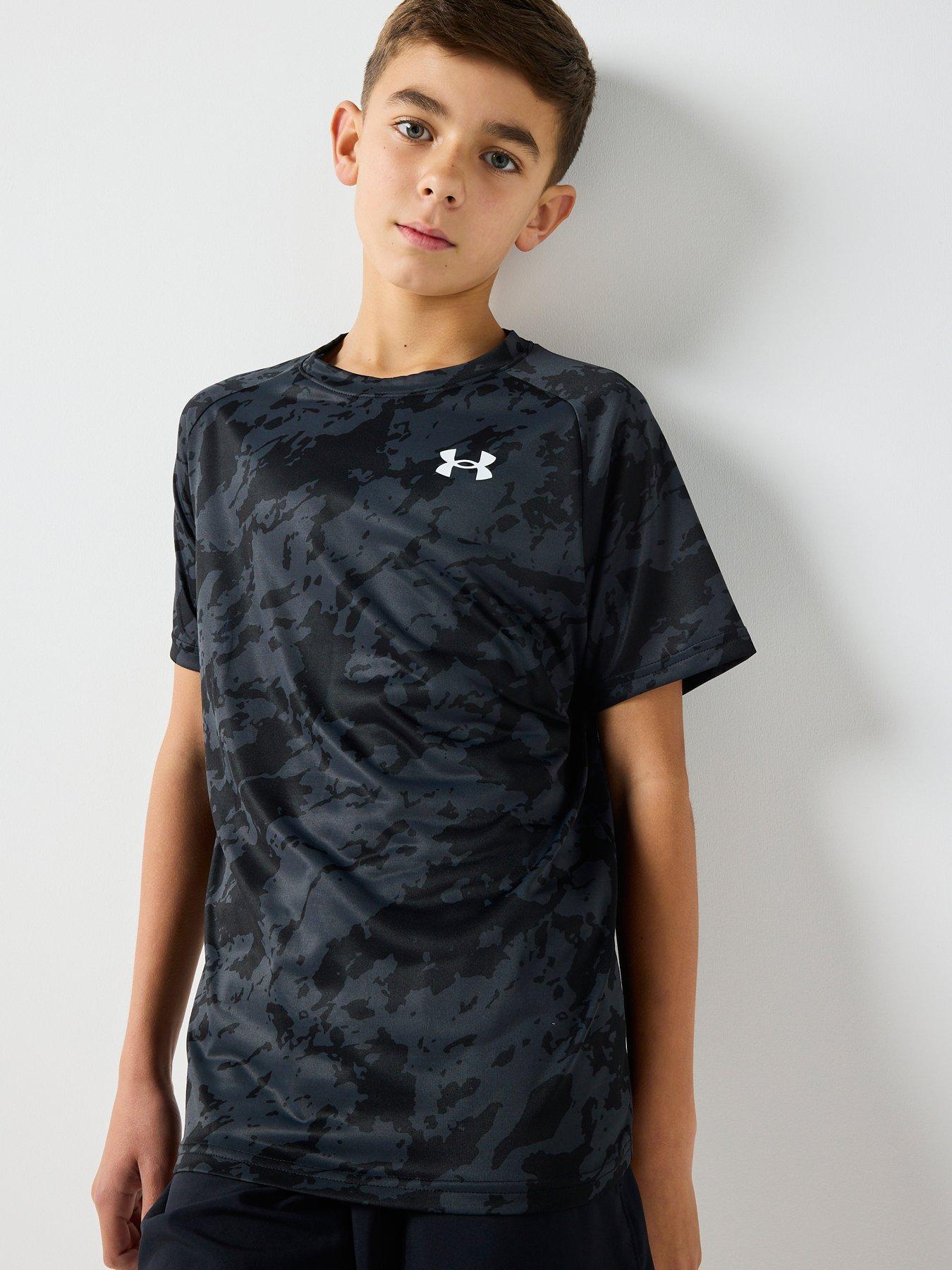 Image 1 of 5 of UNDER ARMOUR Junior Boys Training Tech 2.0 T-Shirt - Black