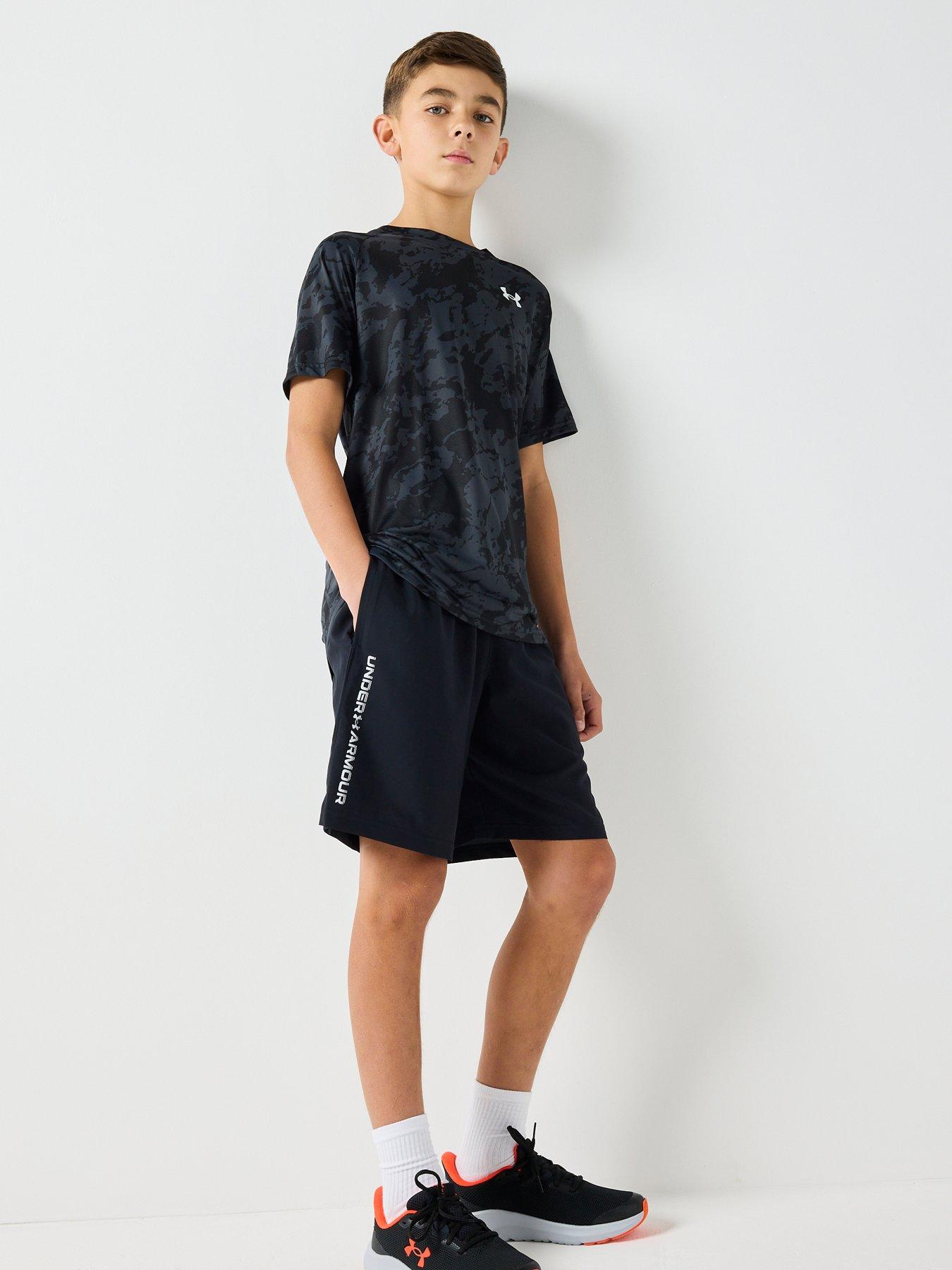 Image 3 of 5 of UNDER ARMOUR Junior Boys Training Tech 2.0 T-Shirt - Black