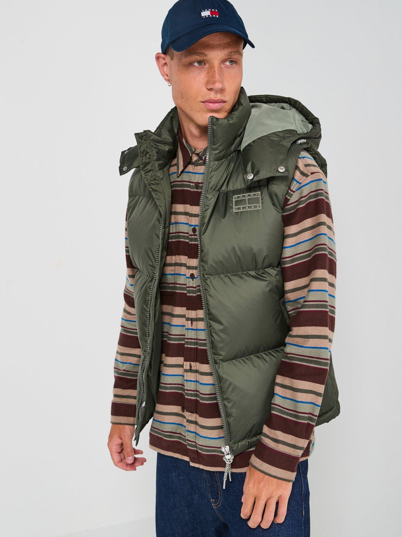 tommy-jeans-alaska-ripstop-down-gilet-greenfront