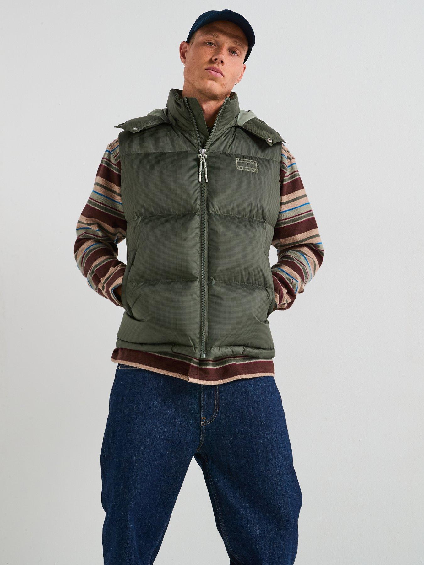 tommy-jeans-alaska-ripstop-down-gilet-greendetail