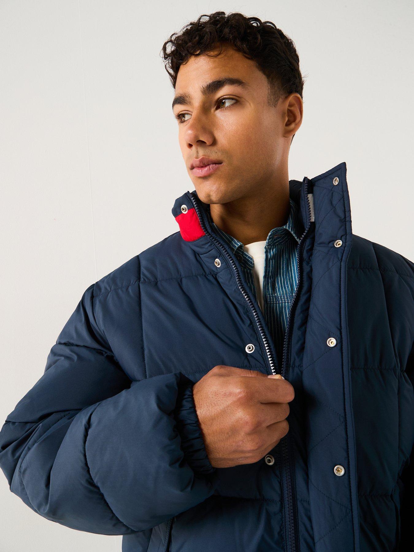tommy-jeans-flag-collar-quilted-jacket-navydetail