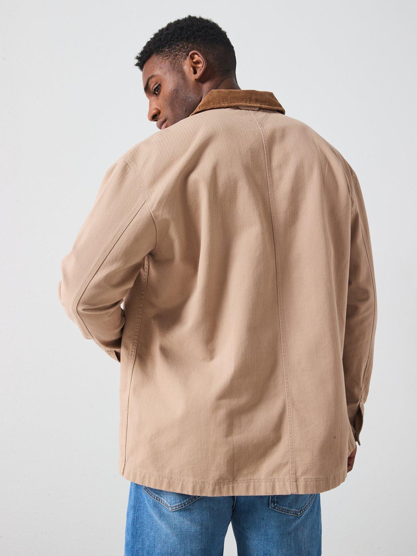 tommy-jeans-workwear-cord-collar-overshirt-beigestillFront