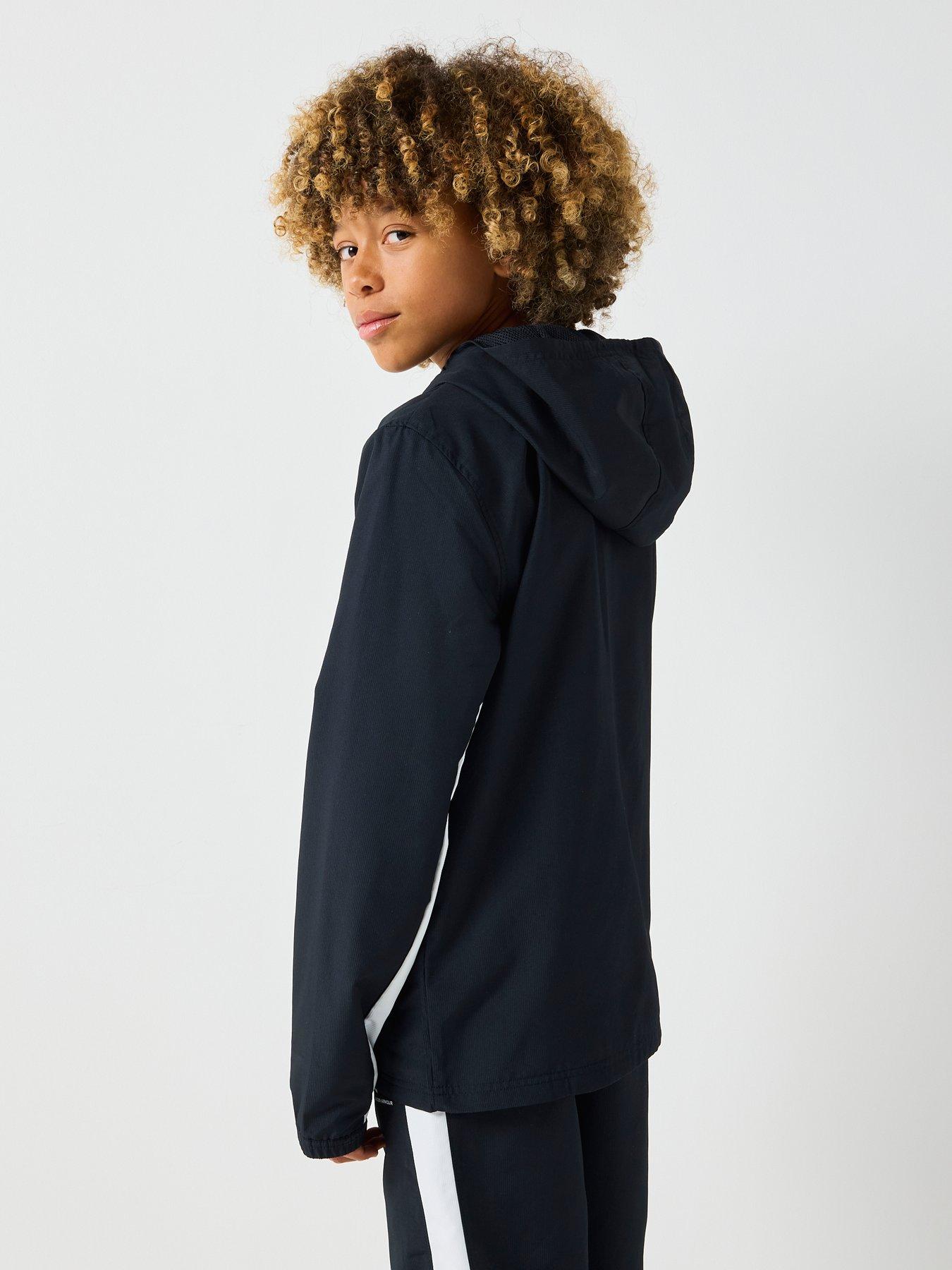 Image 2 of 6 of UNDER ARMOUR Junior Boys Training Rival Woven Jacket - Black