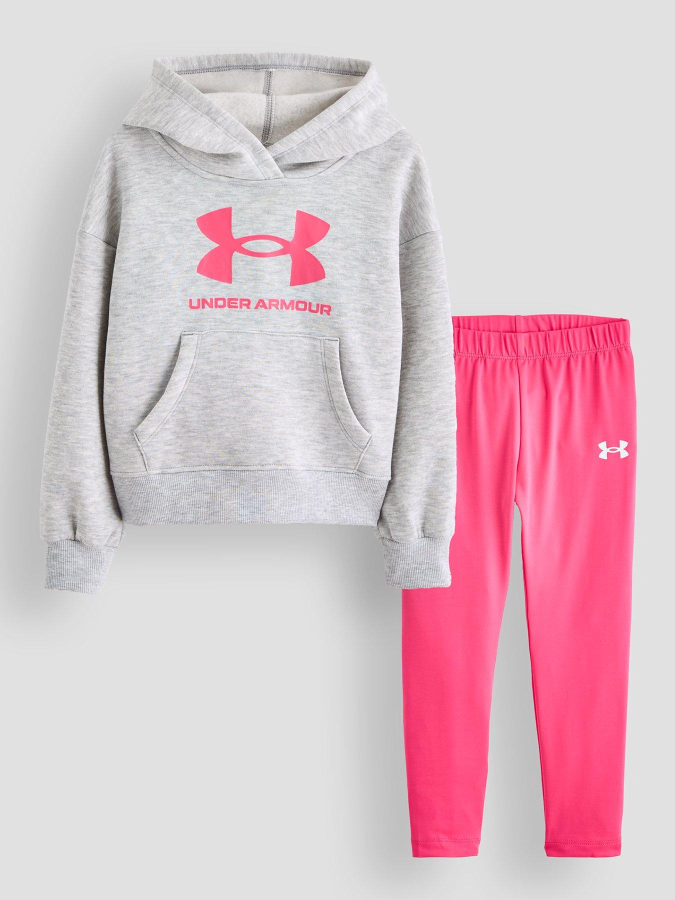 under-armour-girls-rival-pullover-logo-hoodie-set-greypinkfront