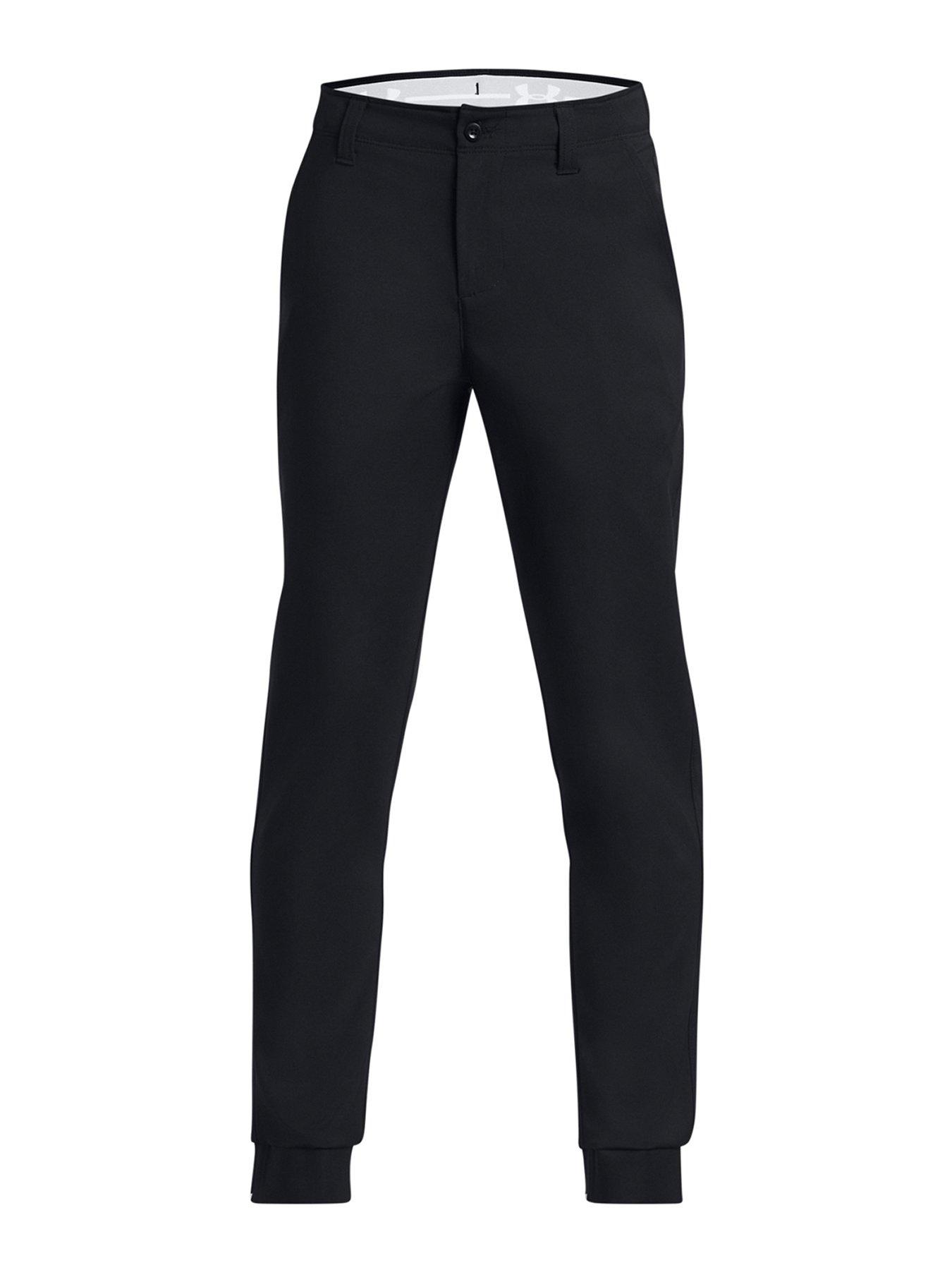 Image 1 of 2 of UNDER ARMOUR Junior Boys Golf Matchplay Joggers - Black