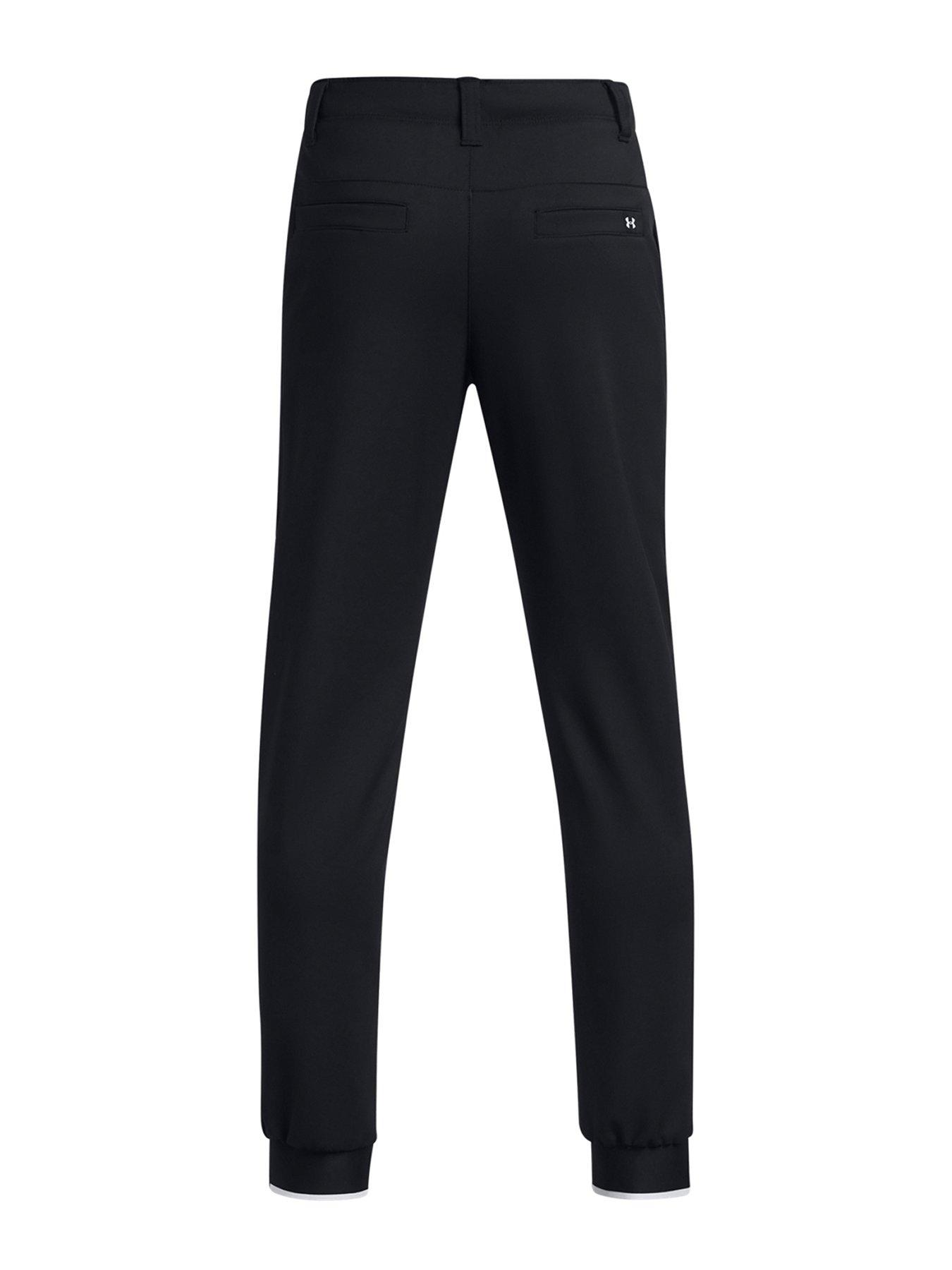 Image 2 of 2 of UNDER ARMOUR Junior Boys Golf Matchplay Joggers - Black