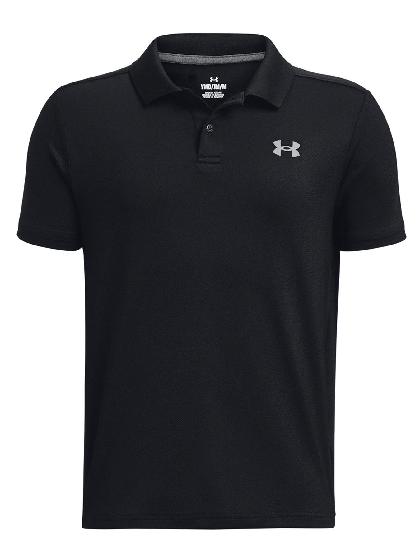 under-armour-junior-boys-golf-matchplay-polo-black