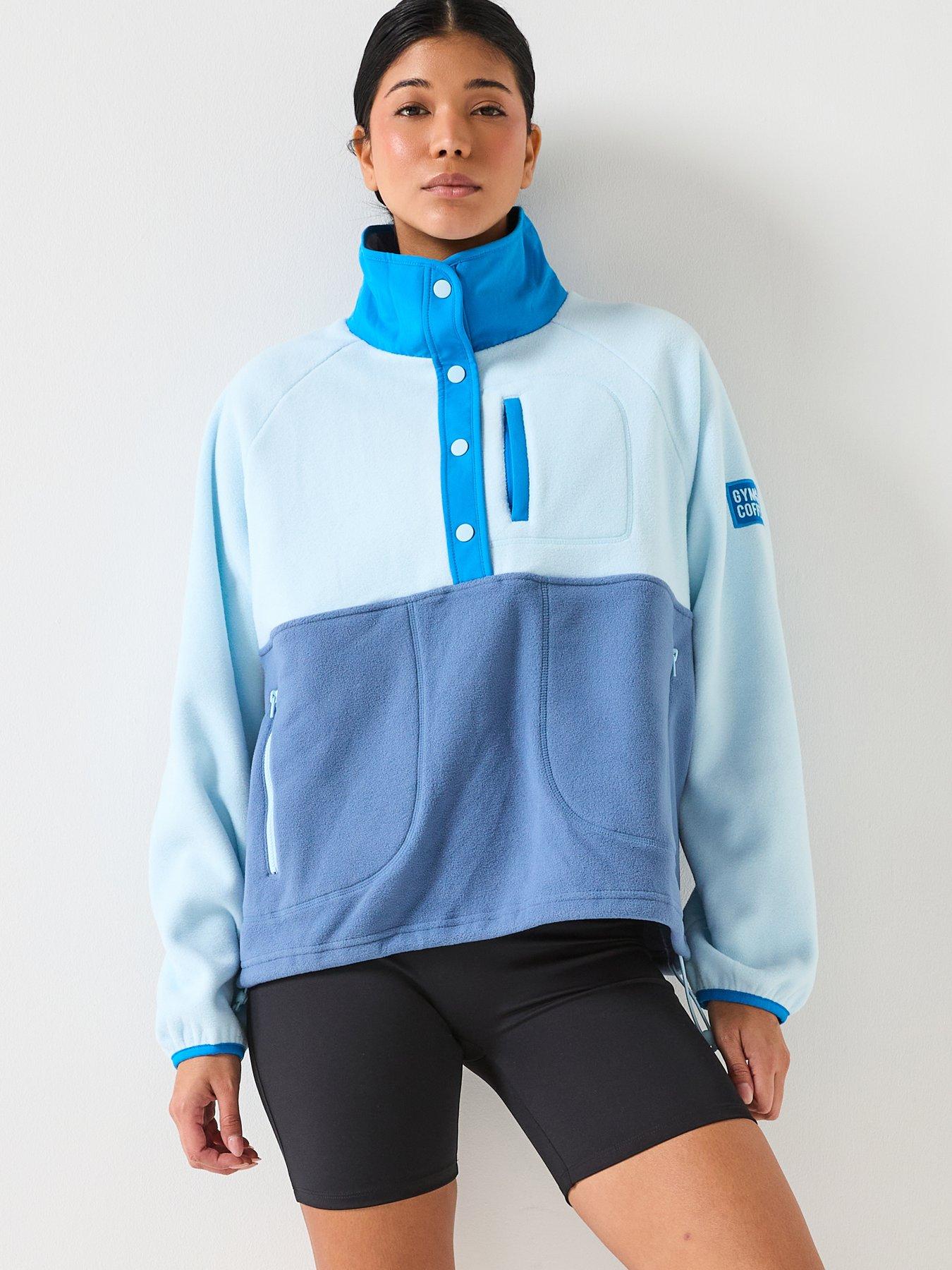 gym-coffee-womens-training-snap-polar-fleece-blue