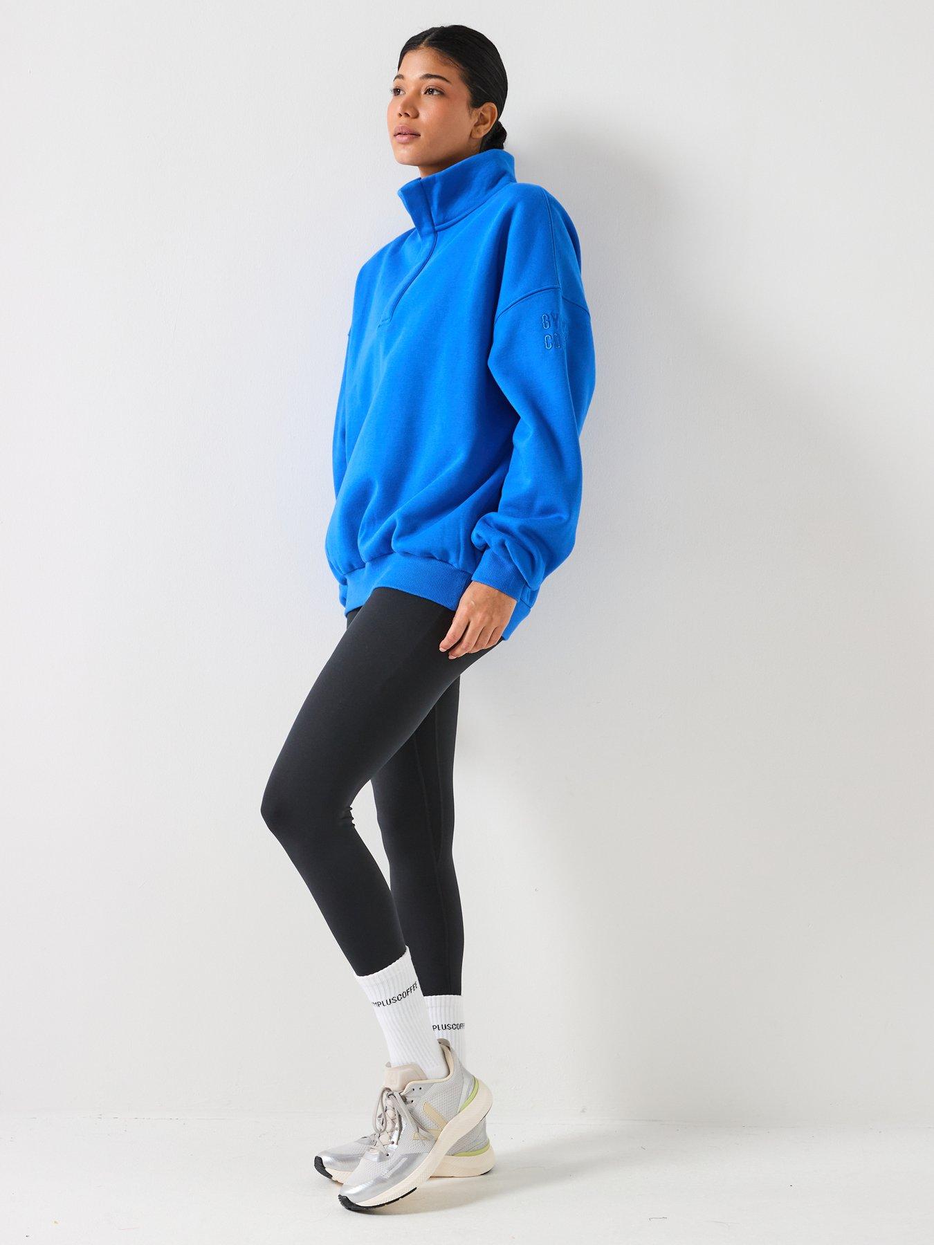 gym-coffee-womens-training-sierra-snap-collar-sweatshirt-blueback