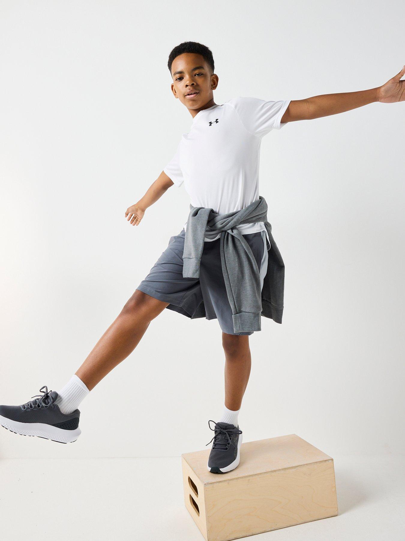 UNDER ARMOUR Junior Boys Training Tech 20 T-Shirt - White