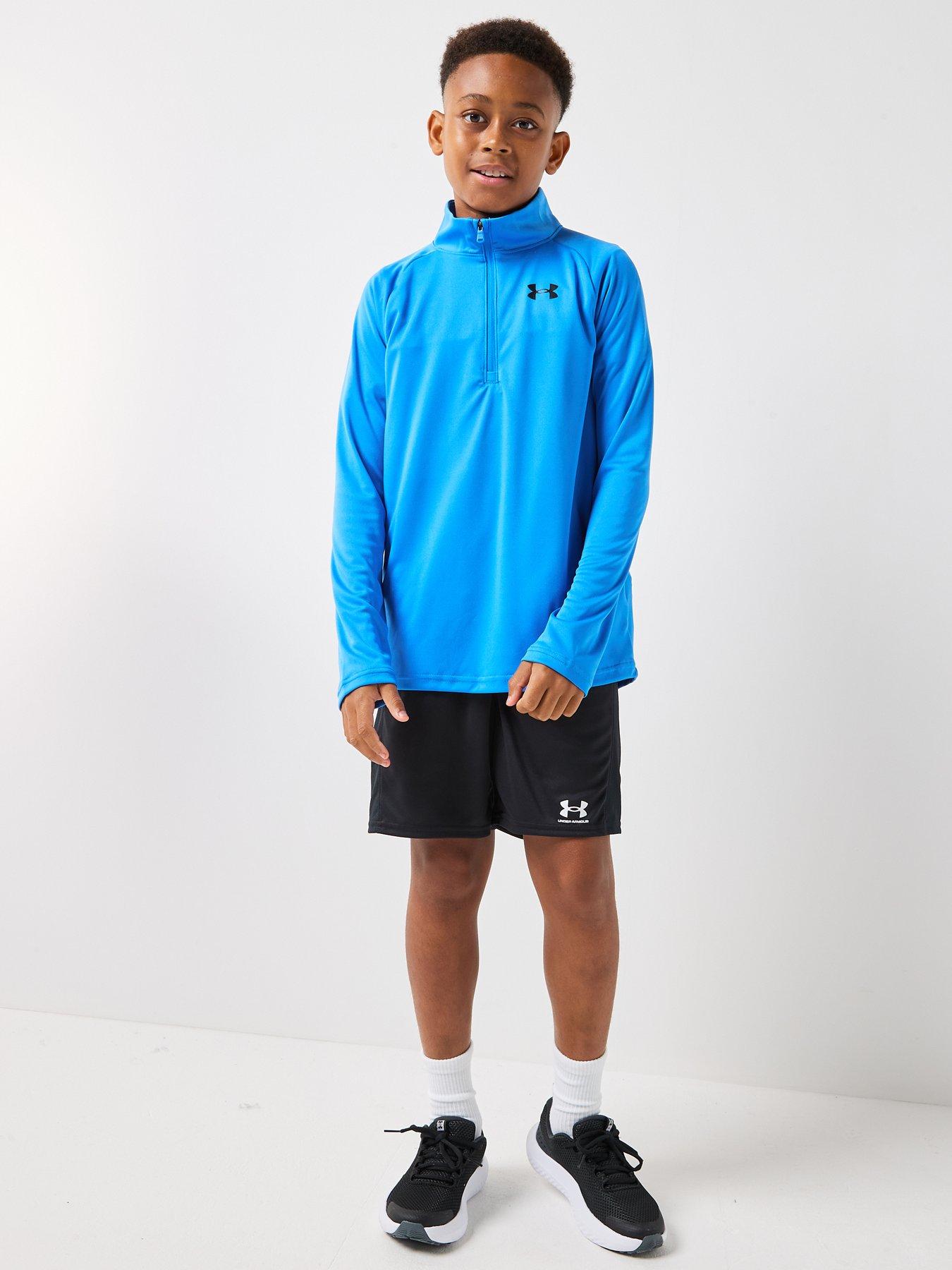 Image 3 of 6 of UNDER ARMOUR Junior Boys Training Tech 2.0 1/4 Zip Top - Blue