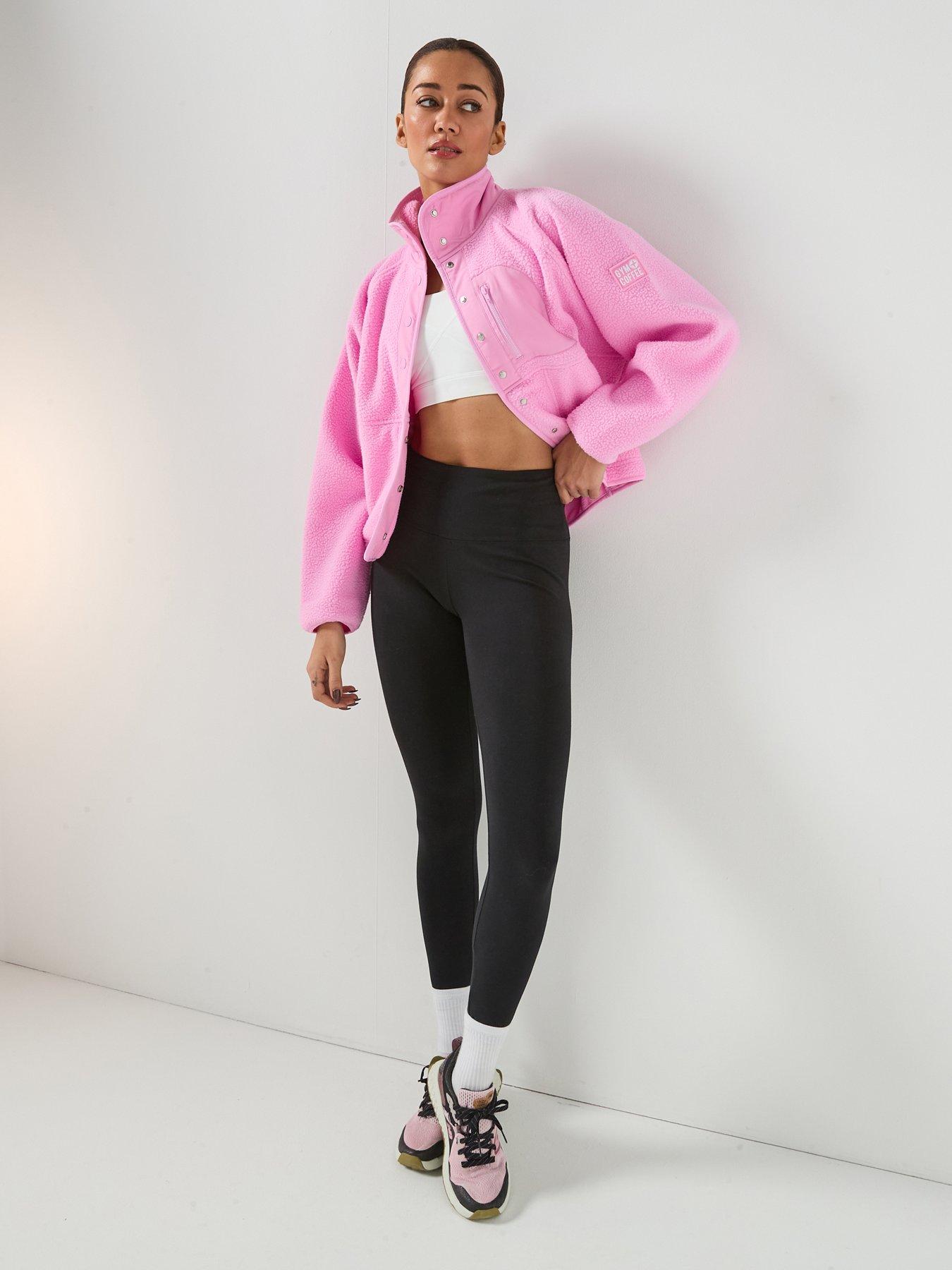 Gym + Coffee Womens Training Horizon Layer Up Jacket - Pink | Very Ireland