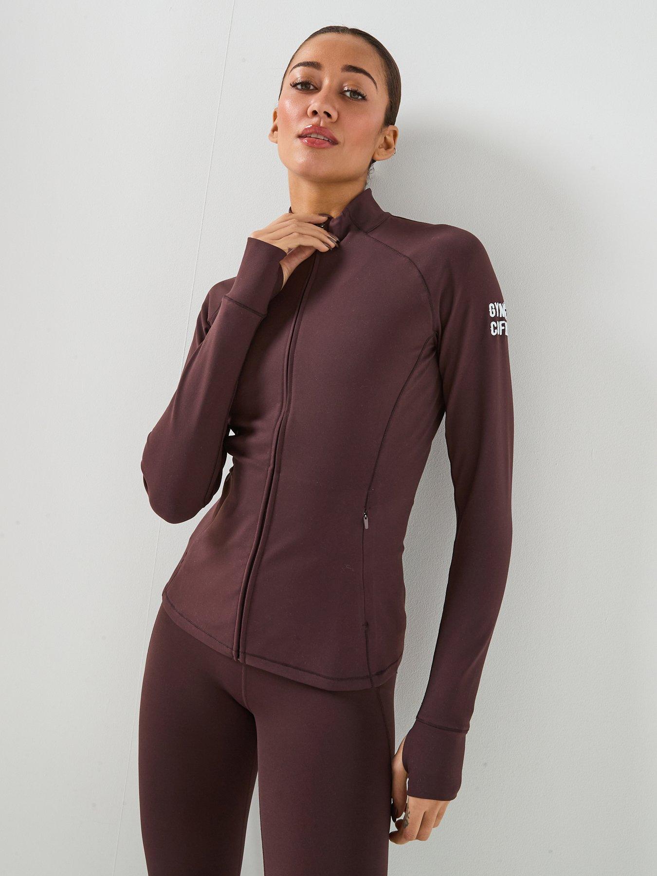 gym-coffee-womens-training-relentless-full-zip-jacket-brown